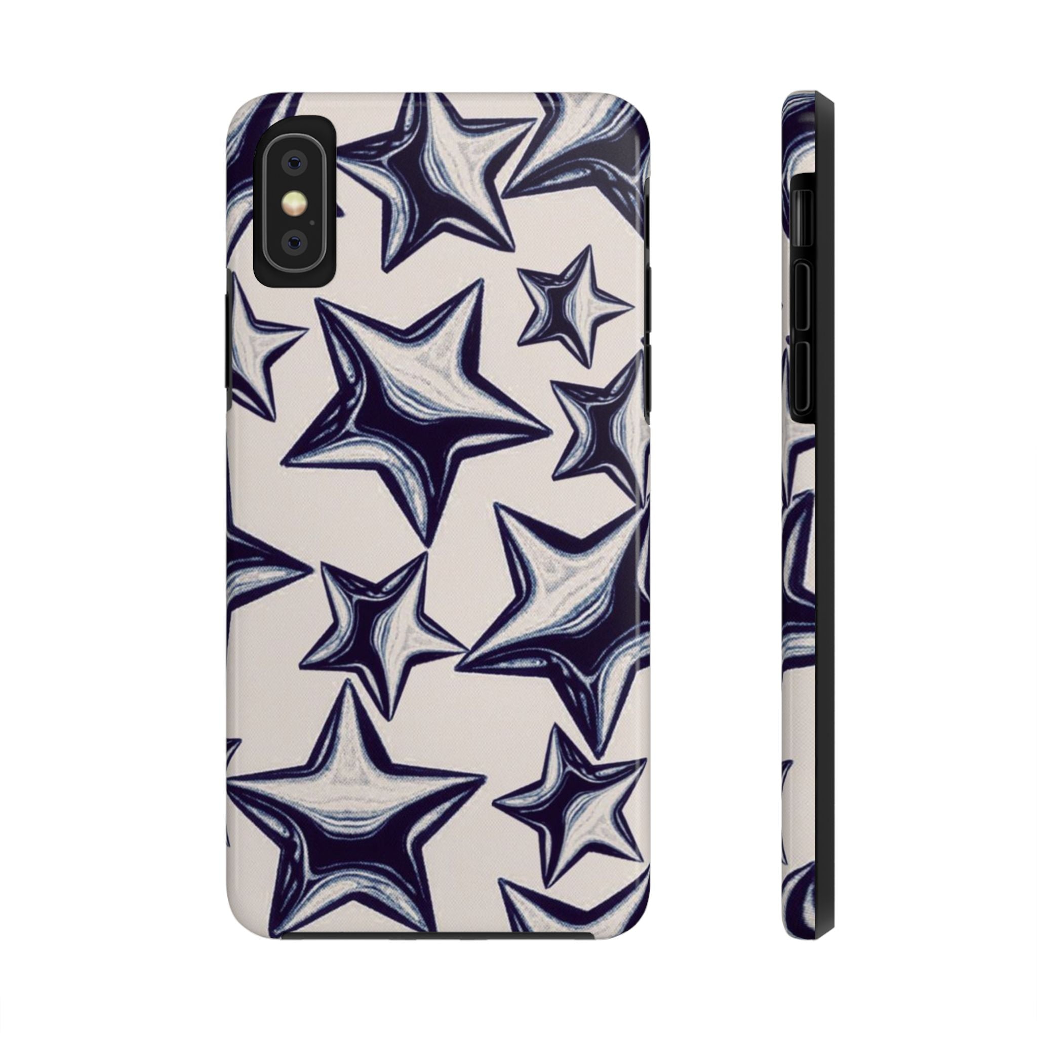 Stylish Starry Phone Case, Tough Phone Cases for Protection, Gift for Her, Trendy Mobile Cover, Unique Accessories