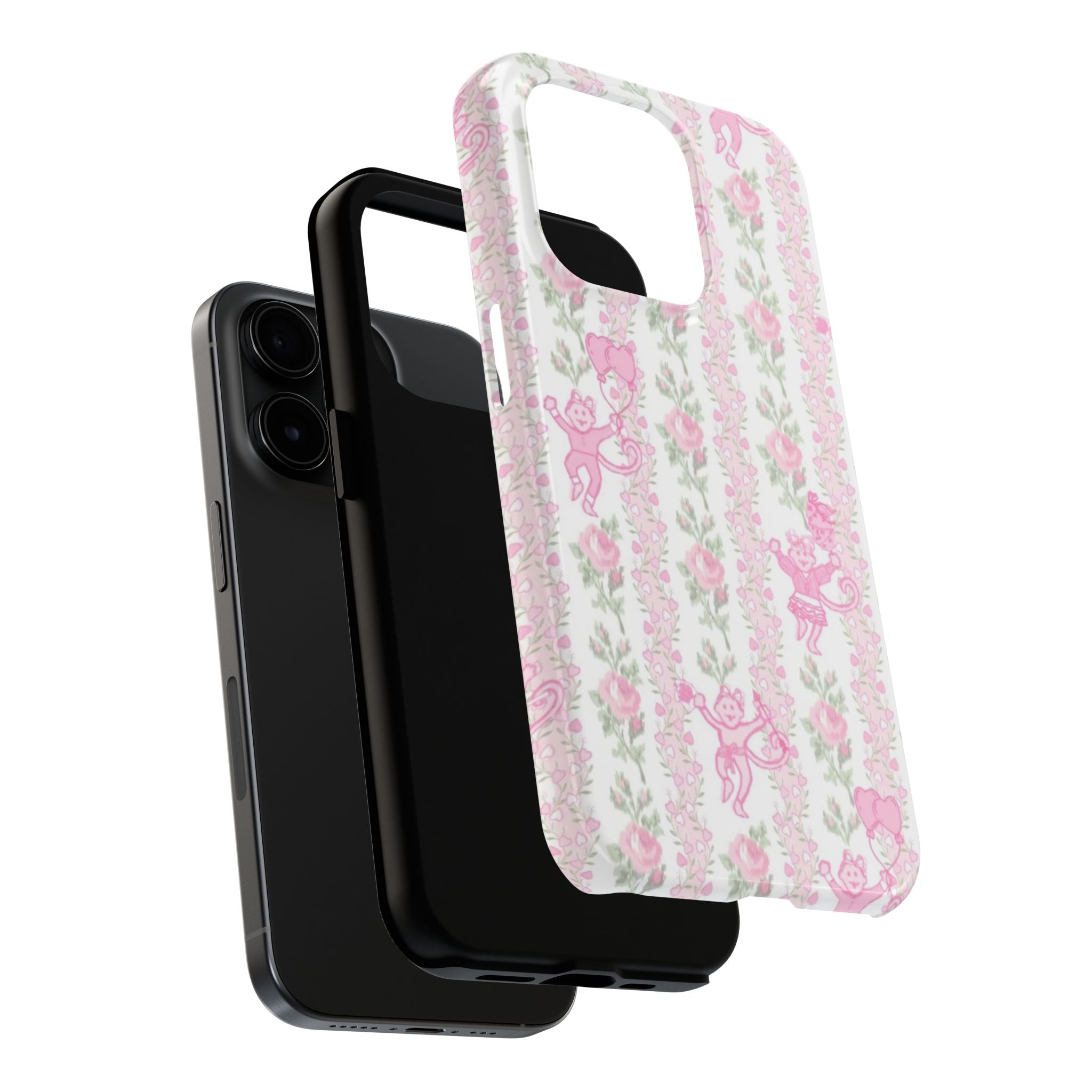 Cute Floral Phone Cases for Girls, Durable Accessories, Gift for Birthdays, Personalized Tech Protection, Stylish Cover