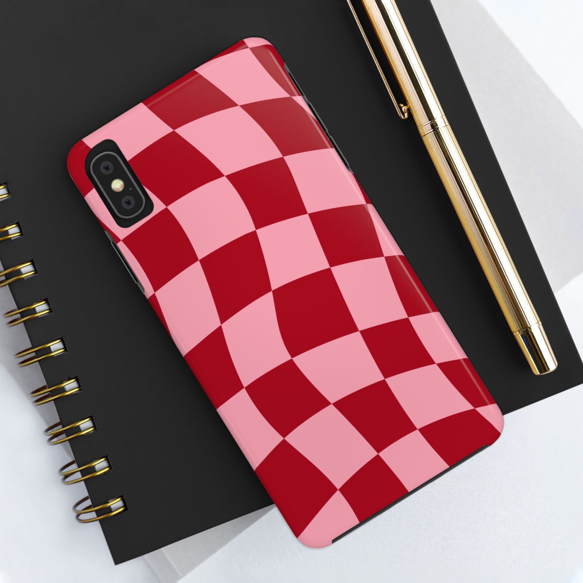 Stylish Checkered Tough Phone Case