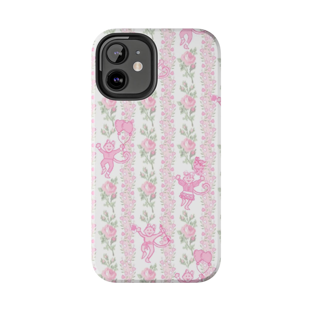 Cute Floral Phone Cases for Girls, Durable Accessories, Gift for Birthdays, Personalized Tech Protection, Stylish Cover