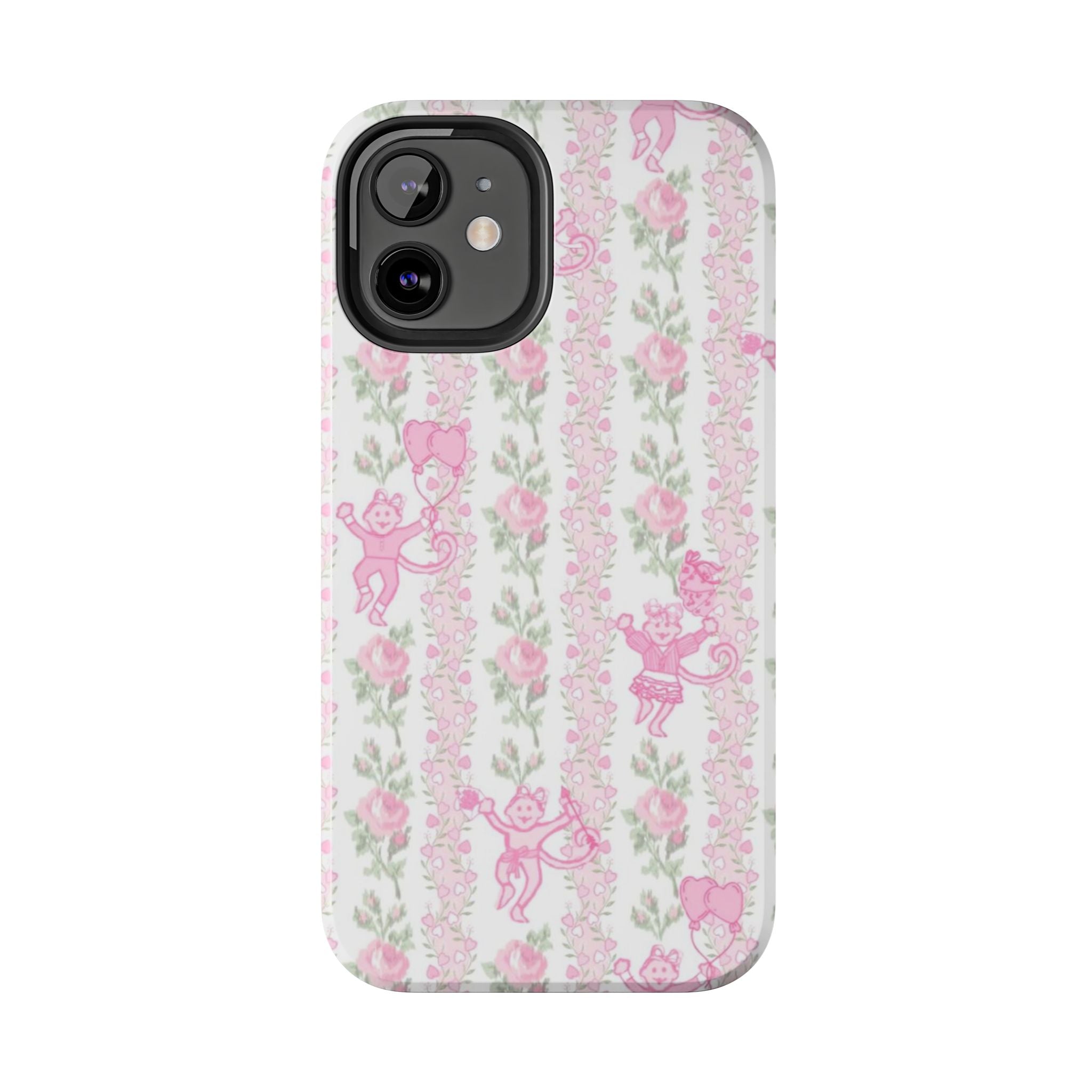 Cute Floral Phone Cases for Girls, Durable Accessories, Gift for Birthdays, Personalized Tech Protection, Stylish Cover