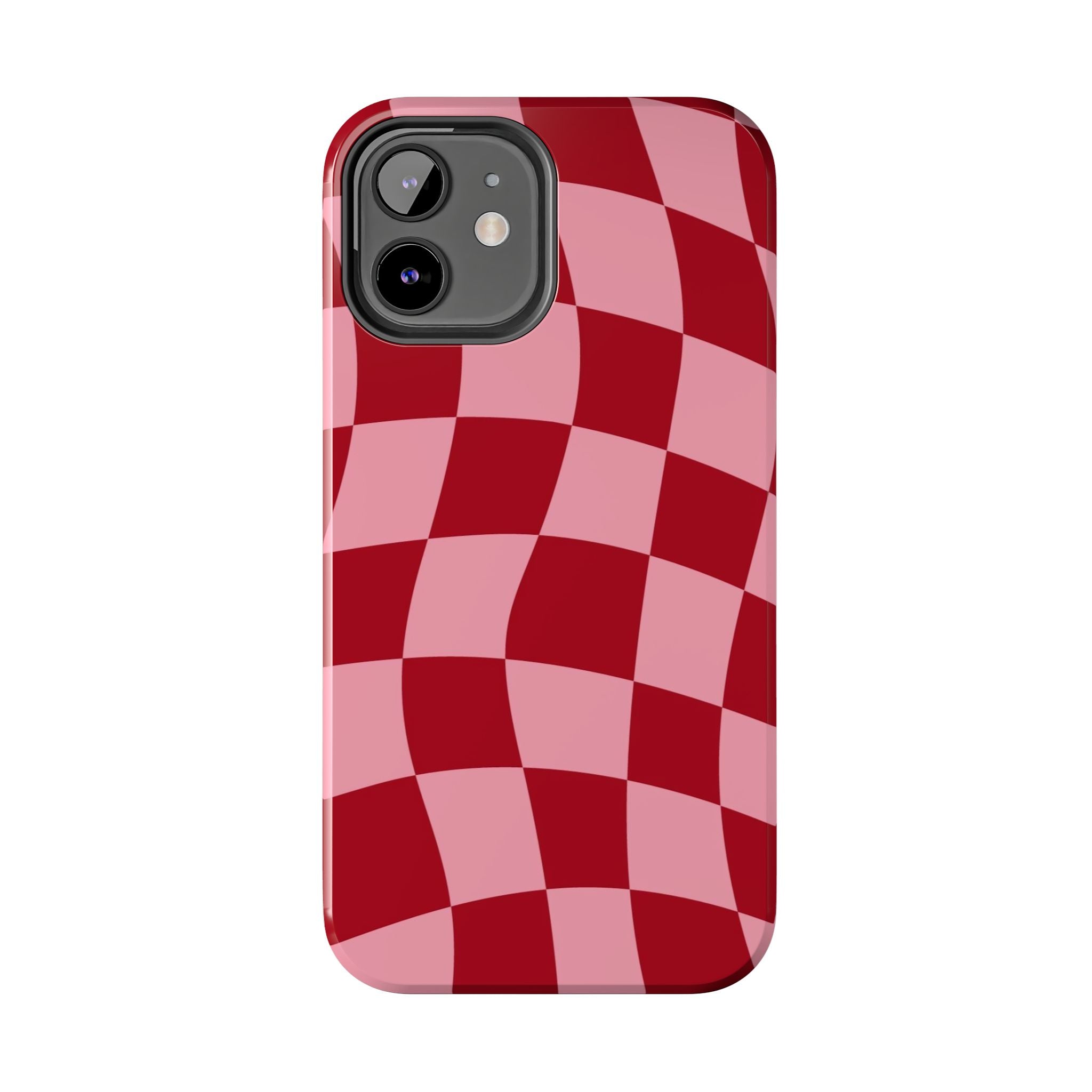 Stylish Checkered Tough Phone Case