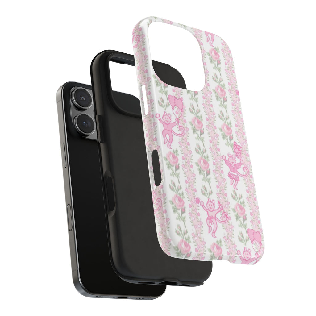 Cute Floral Phone Cases for Girls, Durable Accessories, Gift for Birthdays, Personalized Tech Protection, Stylish Cover
