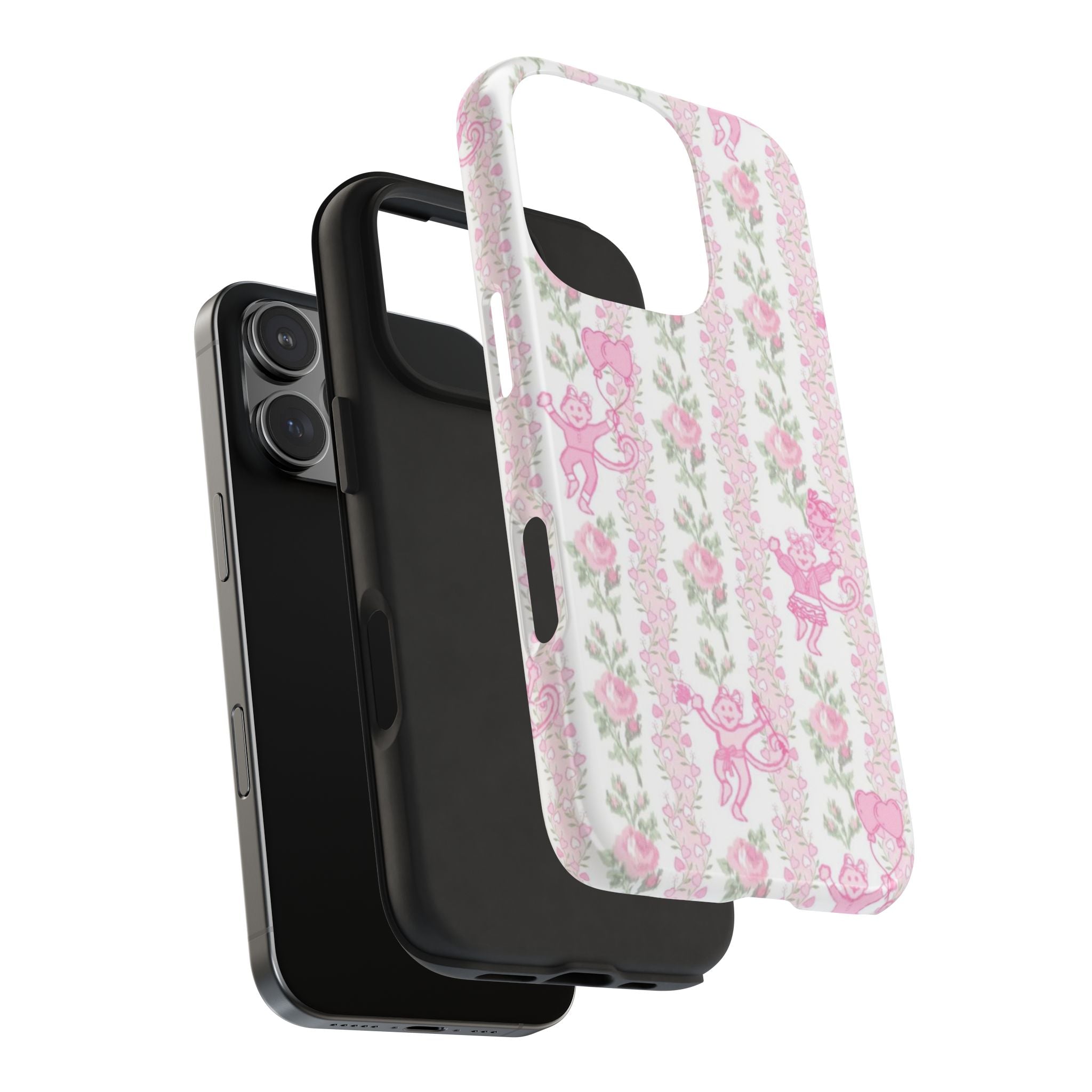 Cute Floral Phone Cases for Girls, Durable Accessories, Gift for Birthdays, Personalized Tech Protection, Stylish Cover