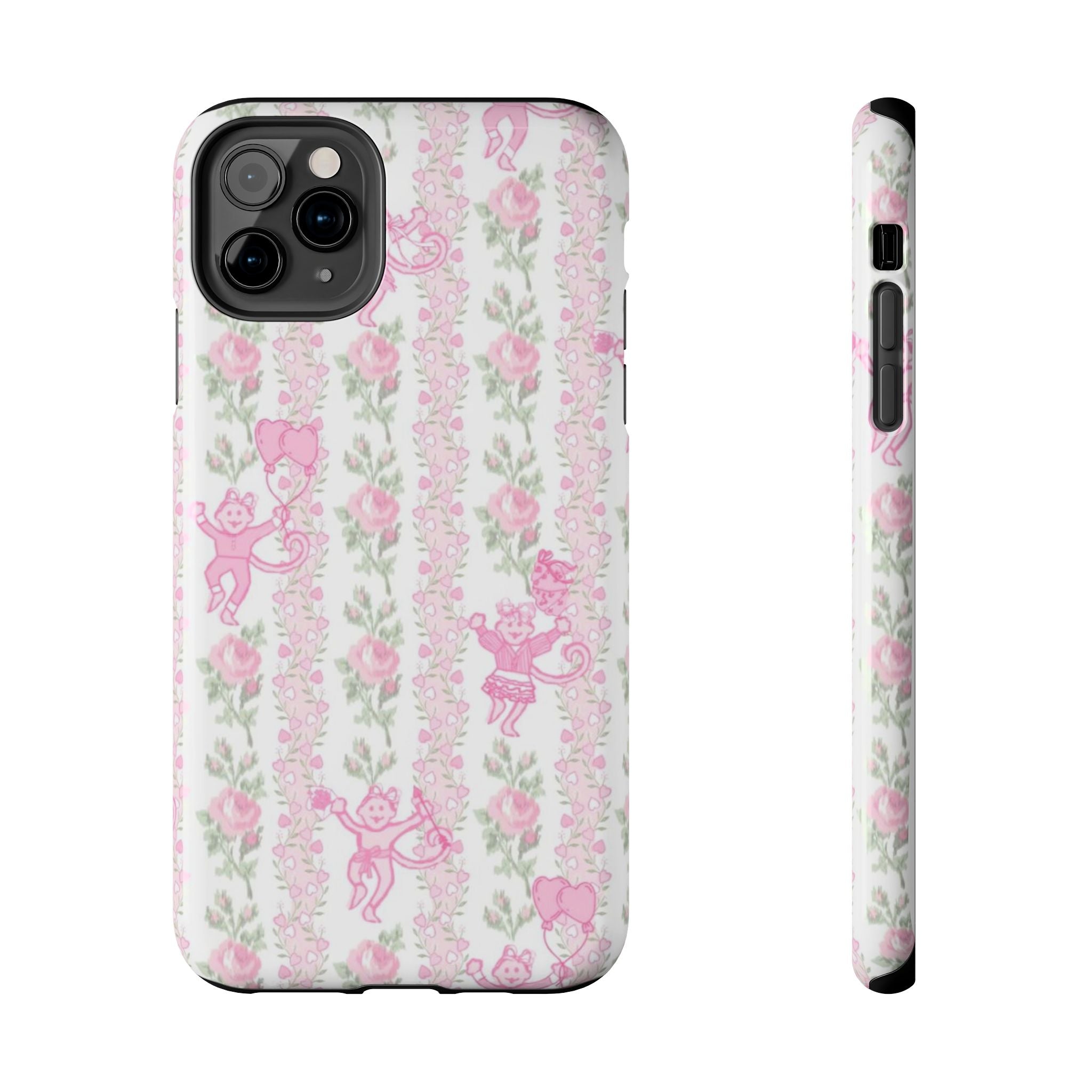 Cute Floral Phone Cases for Girls, Durable Accessories, Gift for Birthdays, Personalized Tech Protection, Stylish Cover