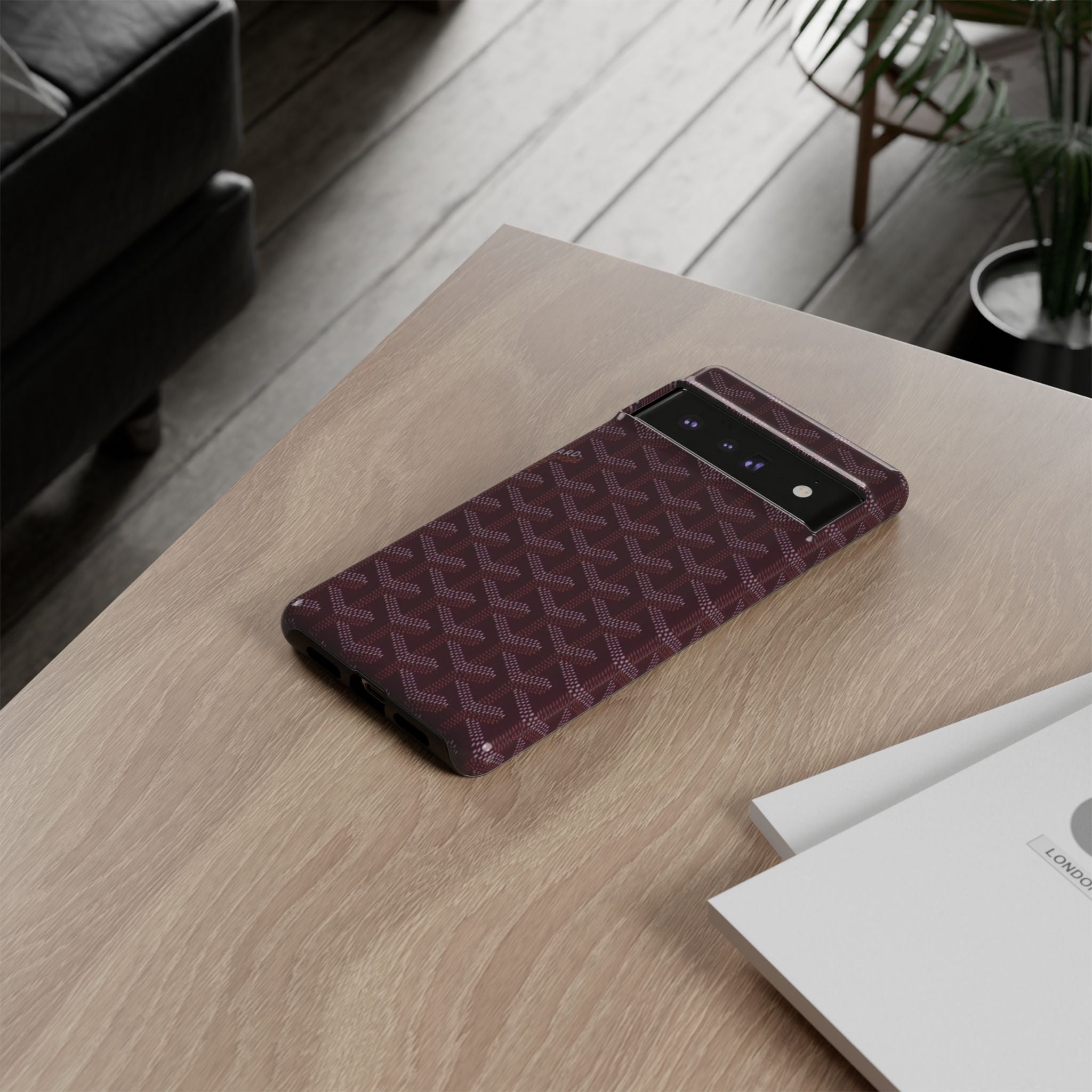 Stylish Magnetic Clear Phone Case with Impact Protection, iPhone Case, Unique Phone Accessory, Durable Clear Cover, Gift for Tech Lovers