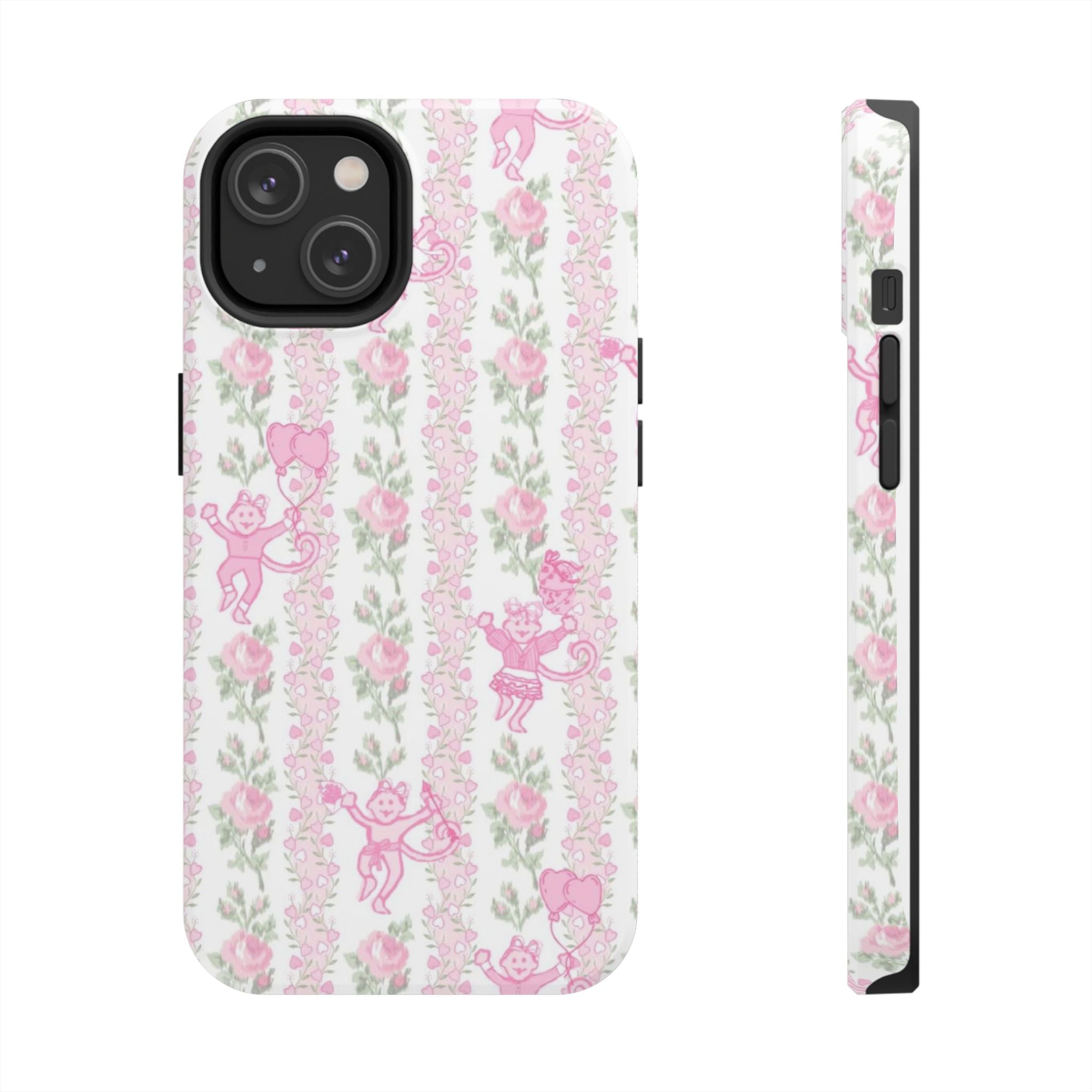 Cute Floral Phone Cases for Girls, Durable Accessories, Gift for Birthdays, Personalized Tech Protection, Stylish Cover