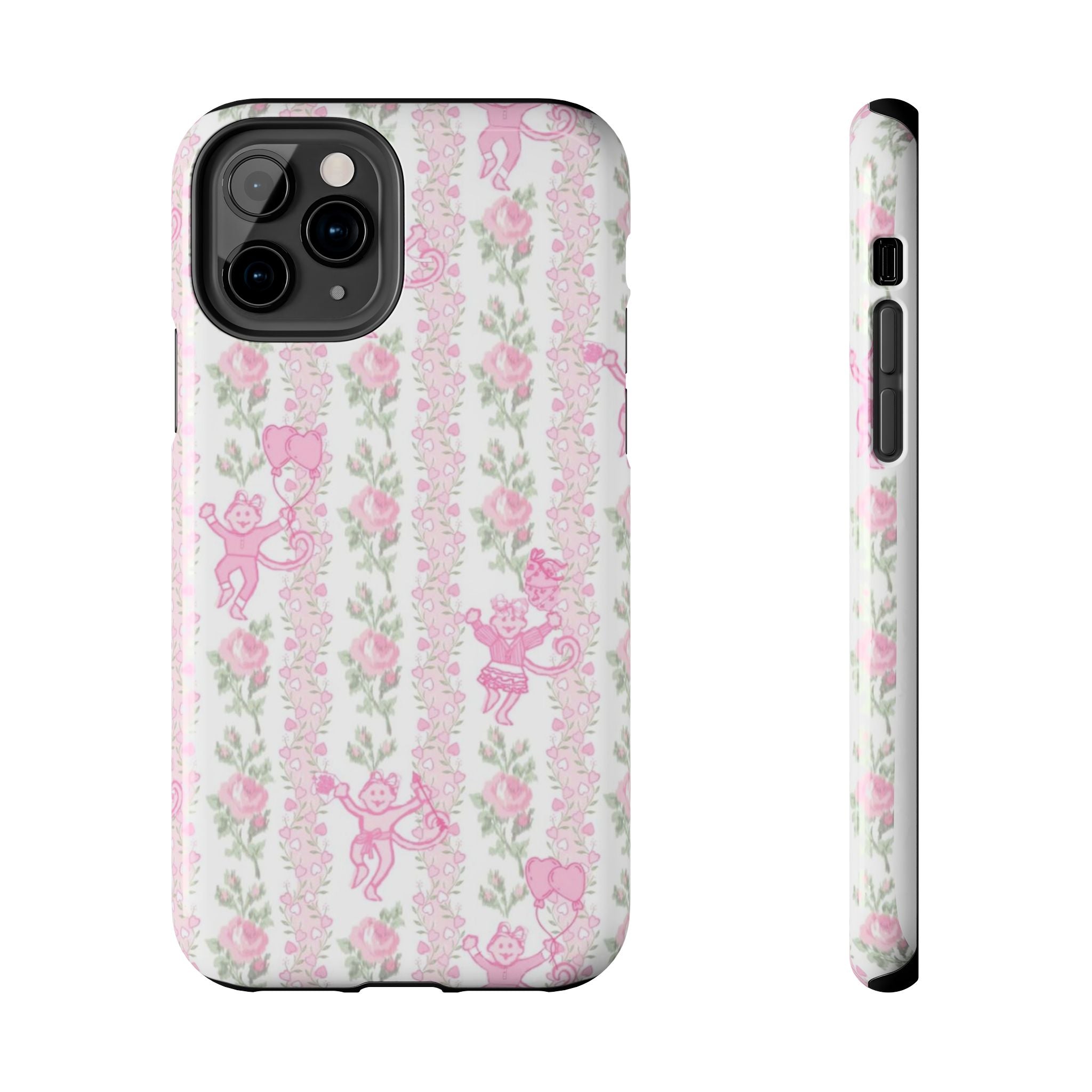 Cute Floral Phone Cases for Girls, Durable Accessories, Gift for Birthdays, Personalized Tech Protection, Stylish Cover