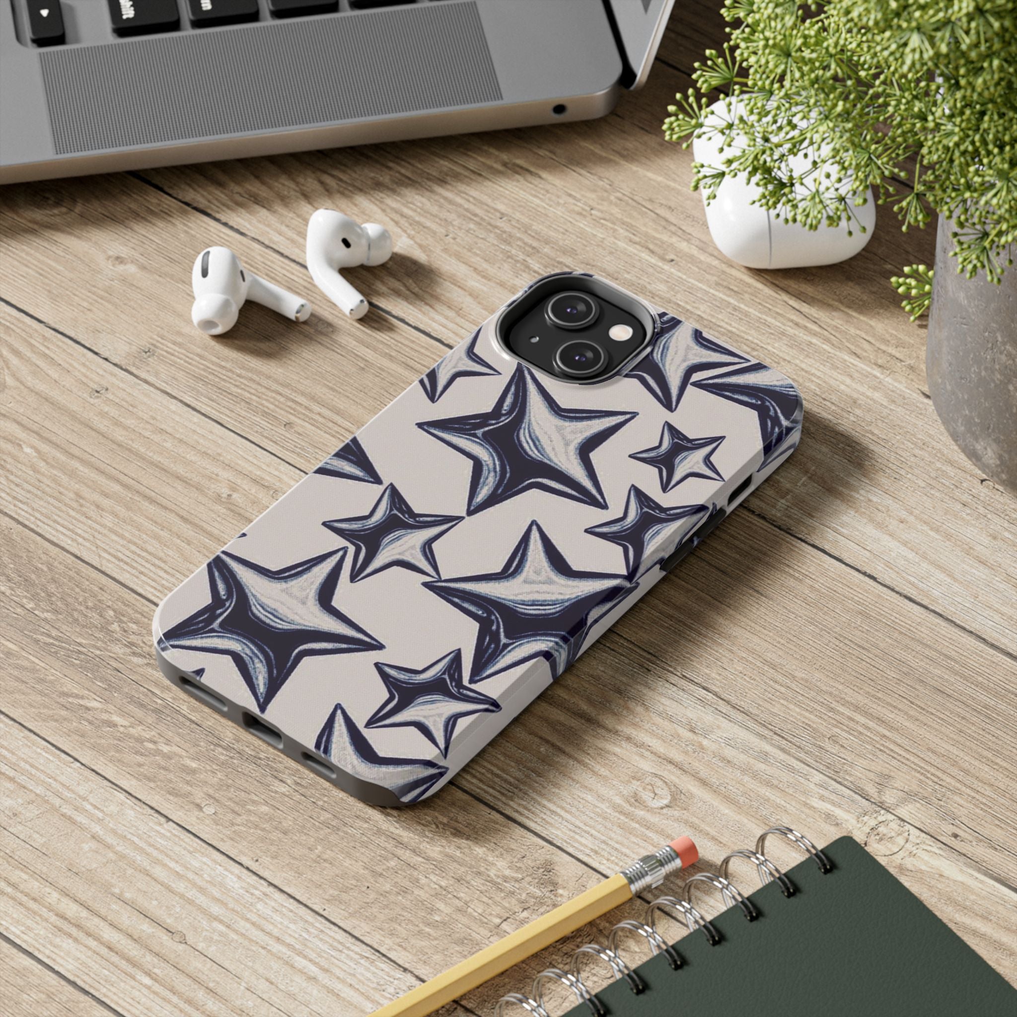 Stylish Starry Phone Case, Tough Phone Cases for Protection, Gift for Her, Trendy Mobile Cover, Unique Accessories