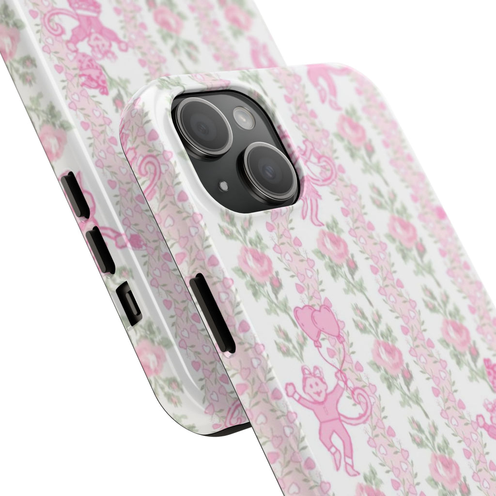 Cute Floral Phone Cases for Girls, Durable Accessories, Gift for Birthdays, Personalized Tech Protection, Stylish Cover