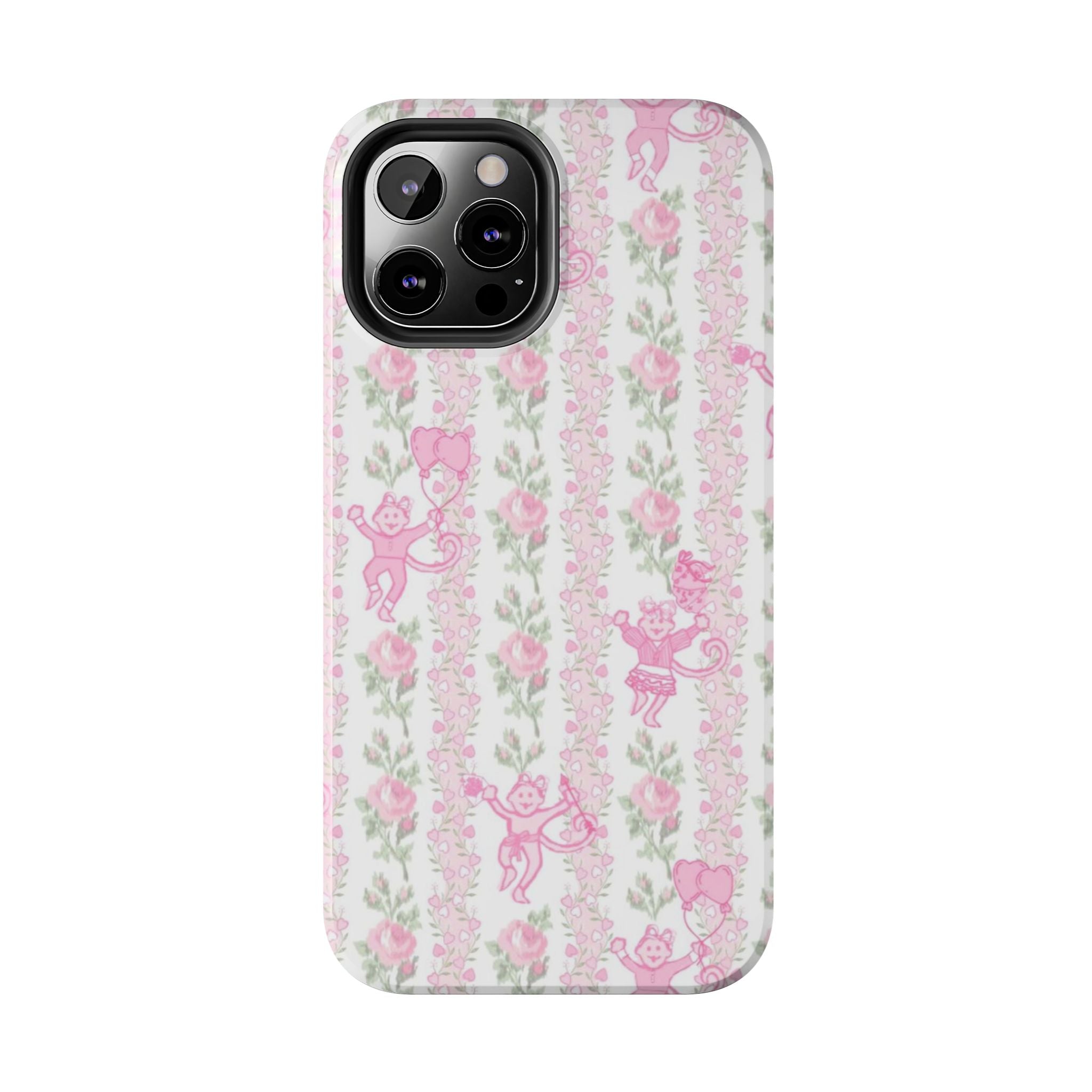 Cute Floral Phone Cases for Girls, Durable Accessories, Gift for Birthdays, Personalized Tech Protection, Stylish Cover