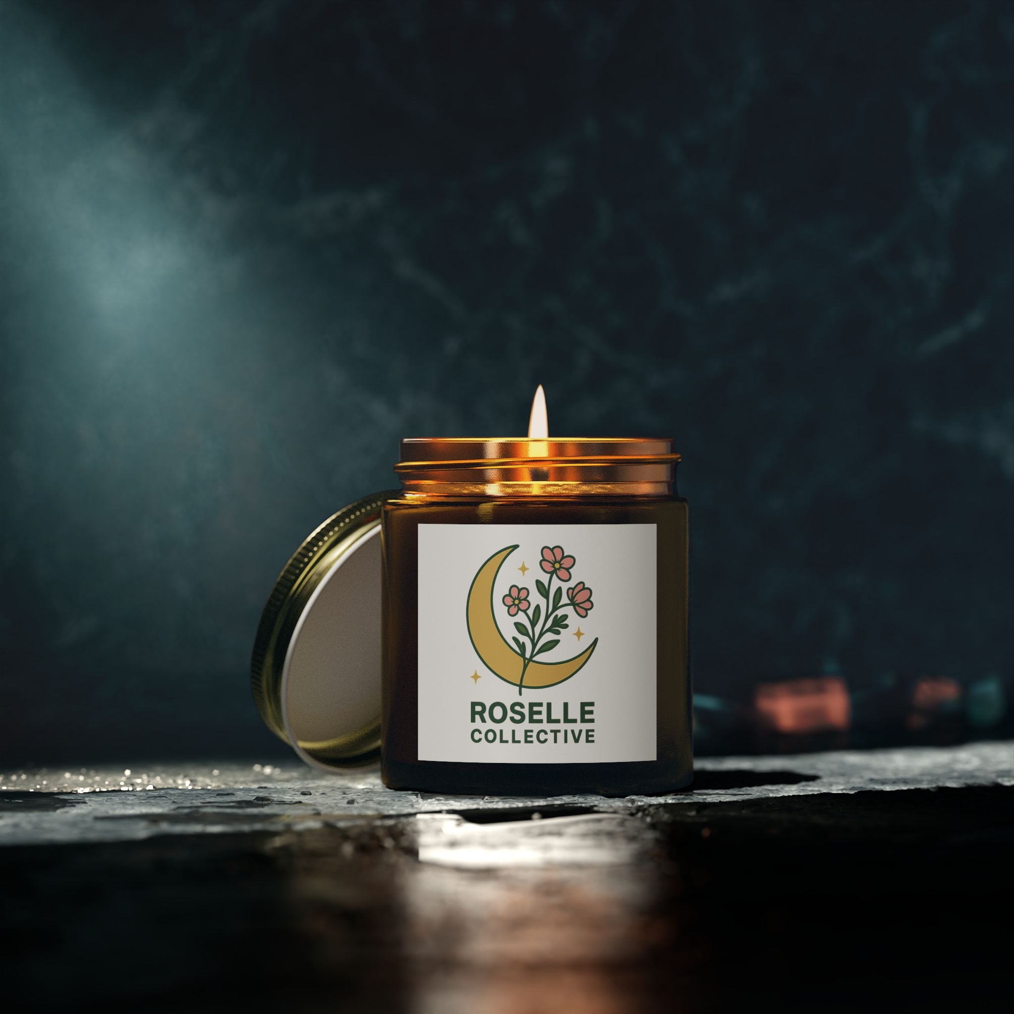 Coconut Apricot Scented Candles - Relaxing Aromatherapy, Cozy Home Decor, Gift for Her, Self-Care Essential, Eco-Friendly Candle