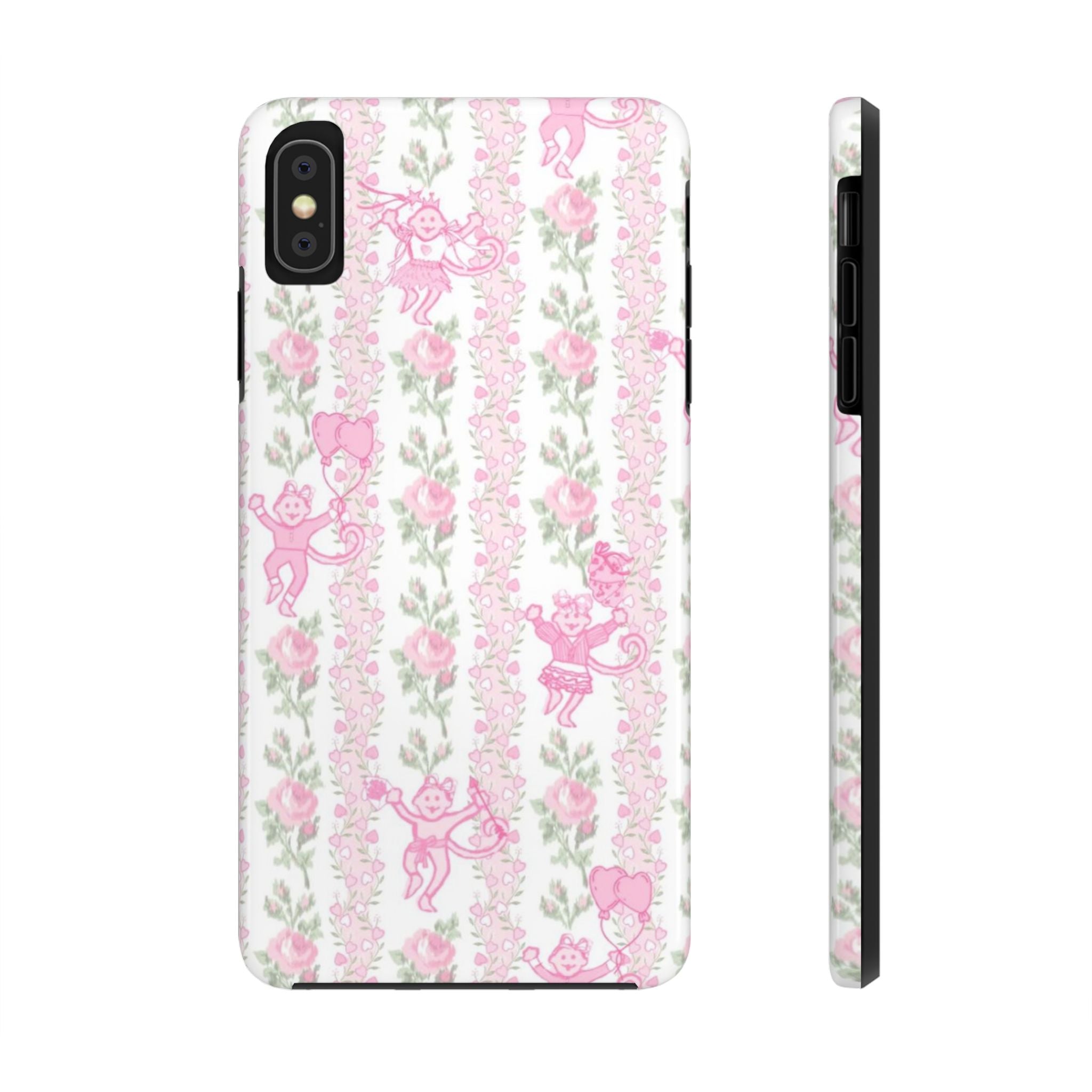 Cute Floral Phone Cases for Girls, Durable Accessories, Gift for Birthdays, Personalized Tech Protection, Stylish Cover