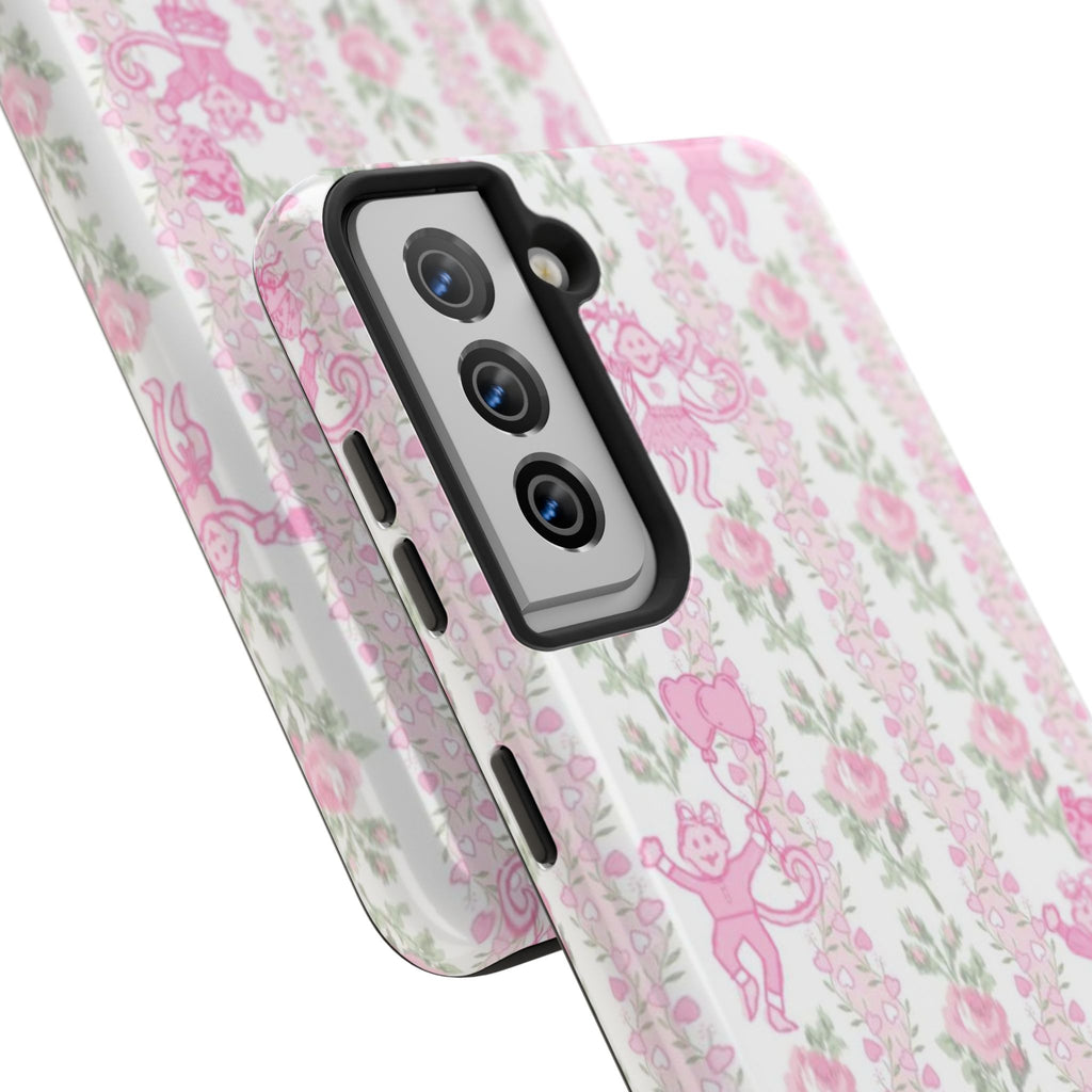 Cute Floral Phone Cases for Girls, Durable Accessories, Gift for Birthdays, Personalized Tech Protection, Stylish Cover