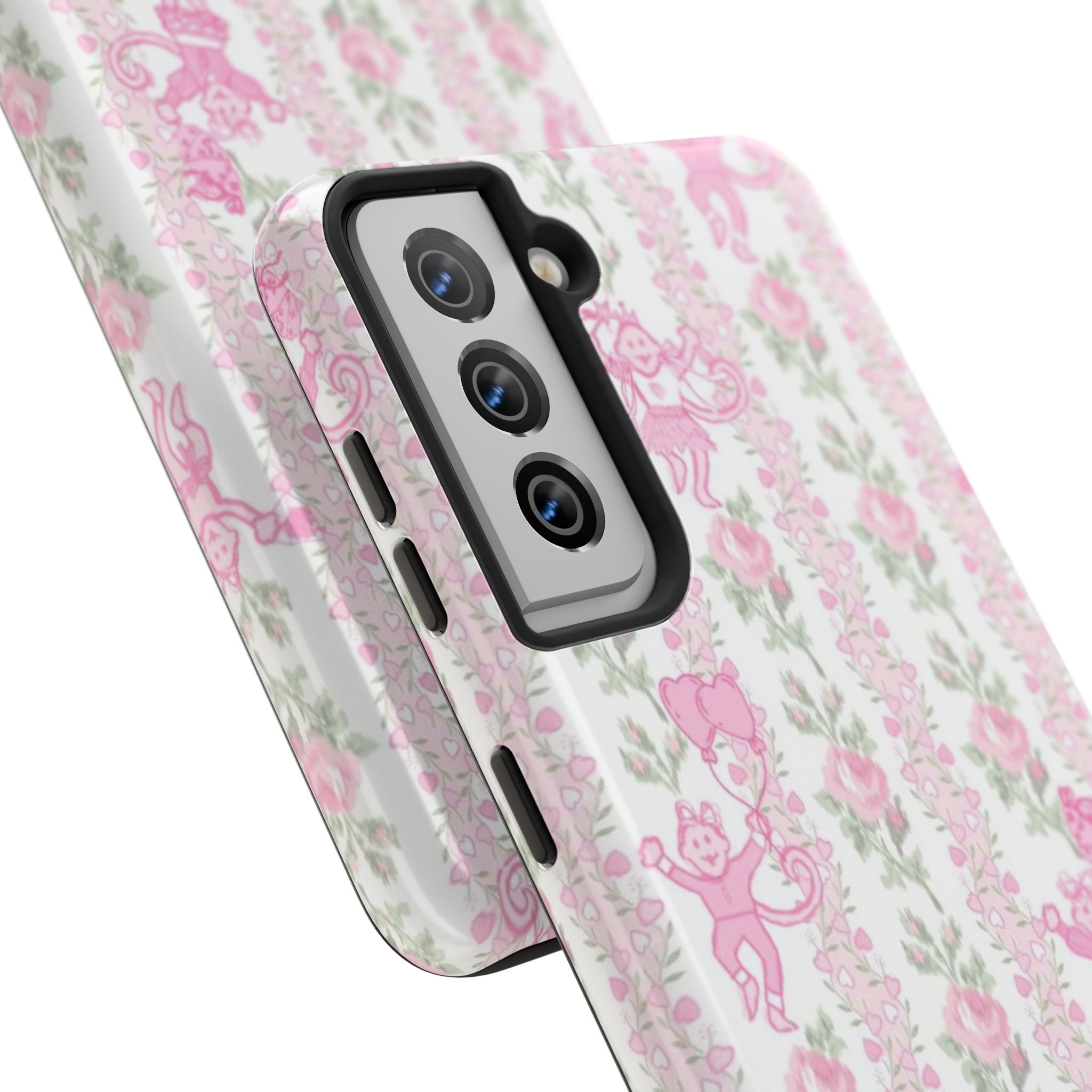 Cute Floral Phone Cases for Girls, Durable Accessories, Gift for Birthdays, Personalized Tech Protection, Stylish Cover