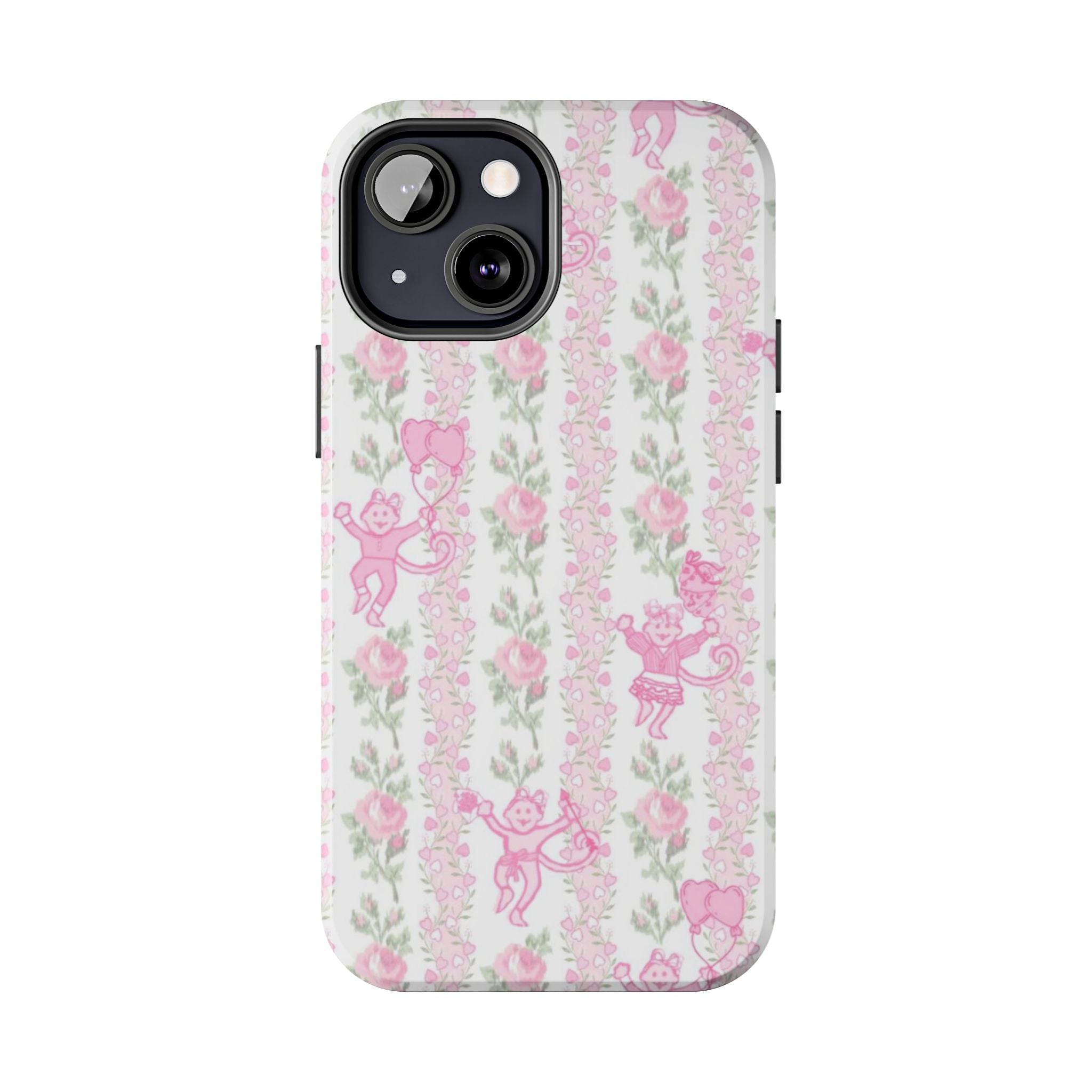 Cute Floral Phone Cases for Girls, Durable Accessories, Gift for Birthdays, Personalized Tech Protection, Stylish Cover