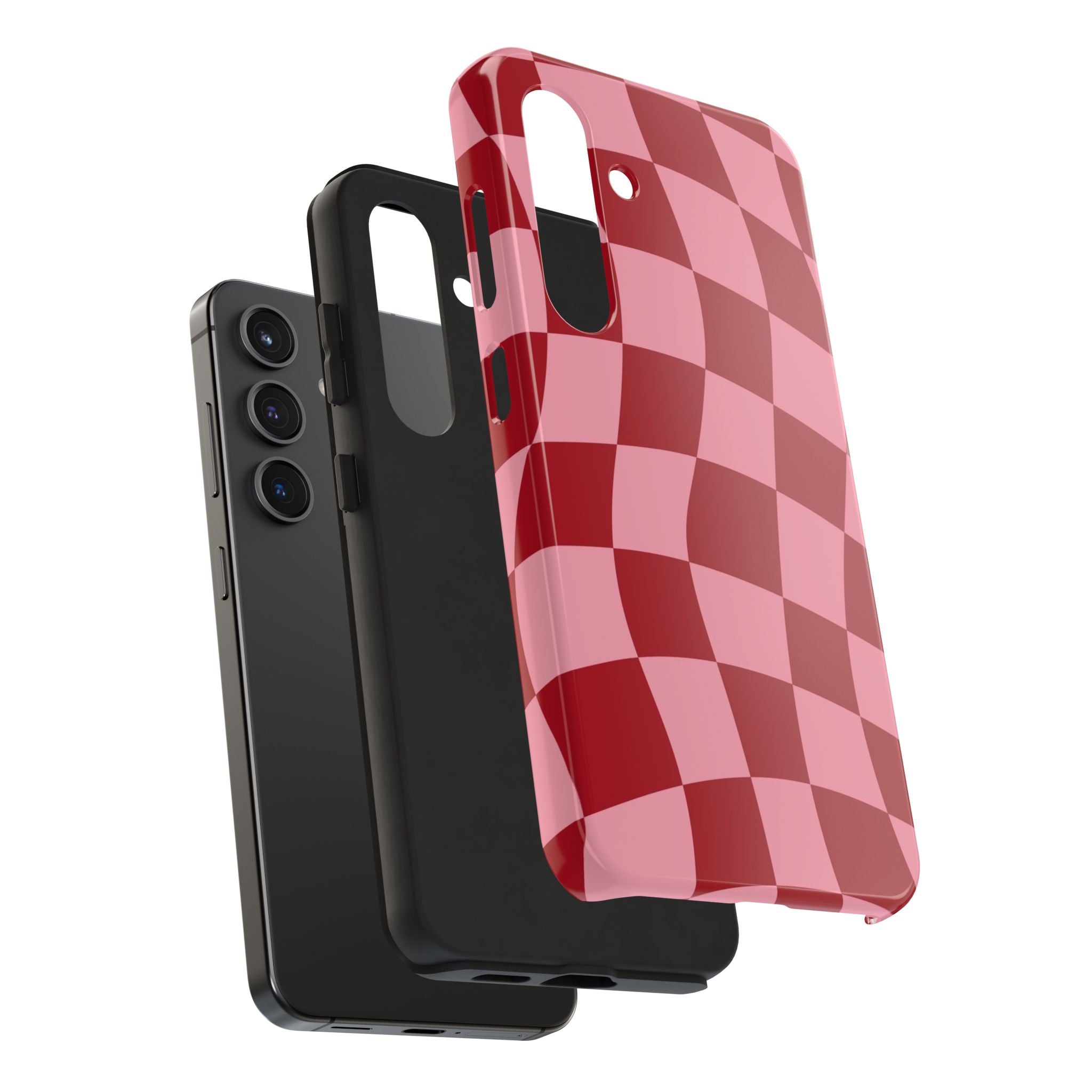Stylish Checkered Tough Phone Case
