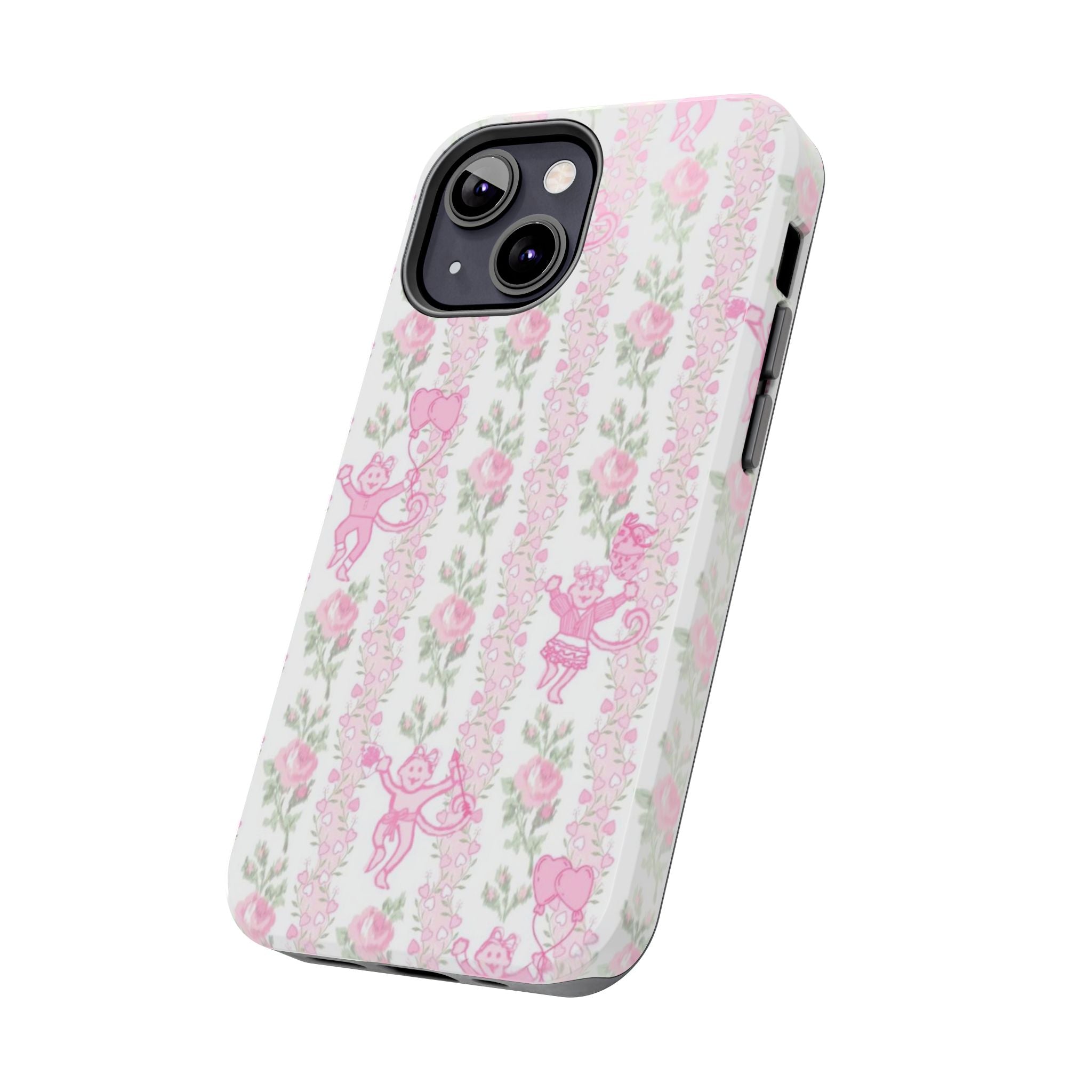 Cute Floral Phone Cases for Girls, Durable Accessories, Gift for Birthdays, Personalized Tech Protection, Stylish Cover