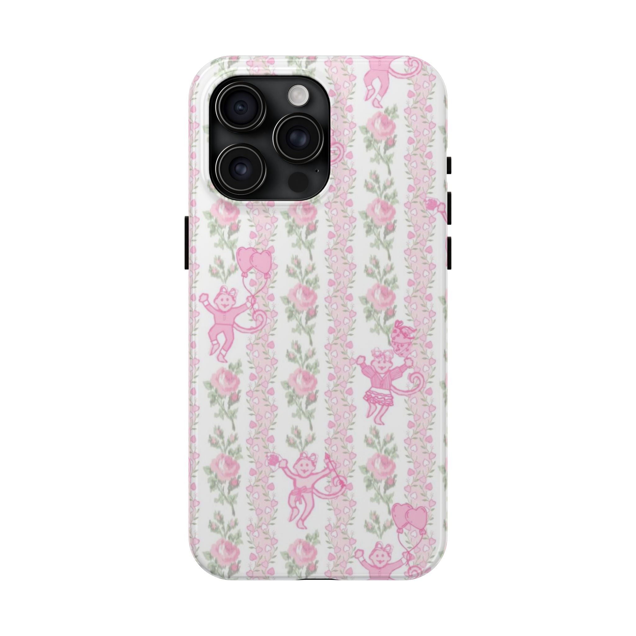 Cute Floral Phone Cases for Girls, Durable Accessories, Gift for Birthdays, Personalized Tech Protection, Stylish Cover