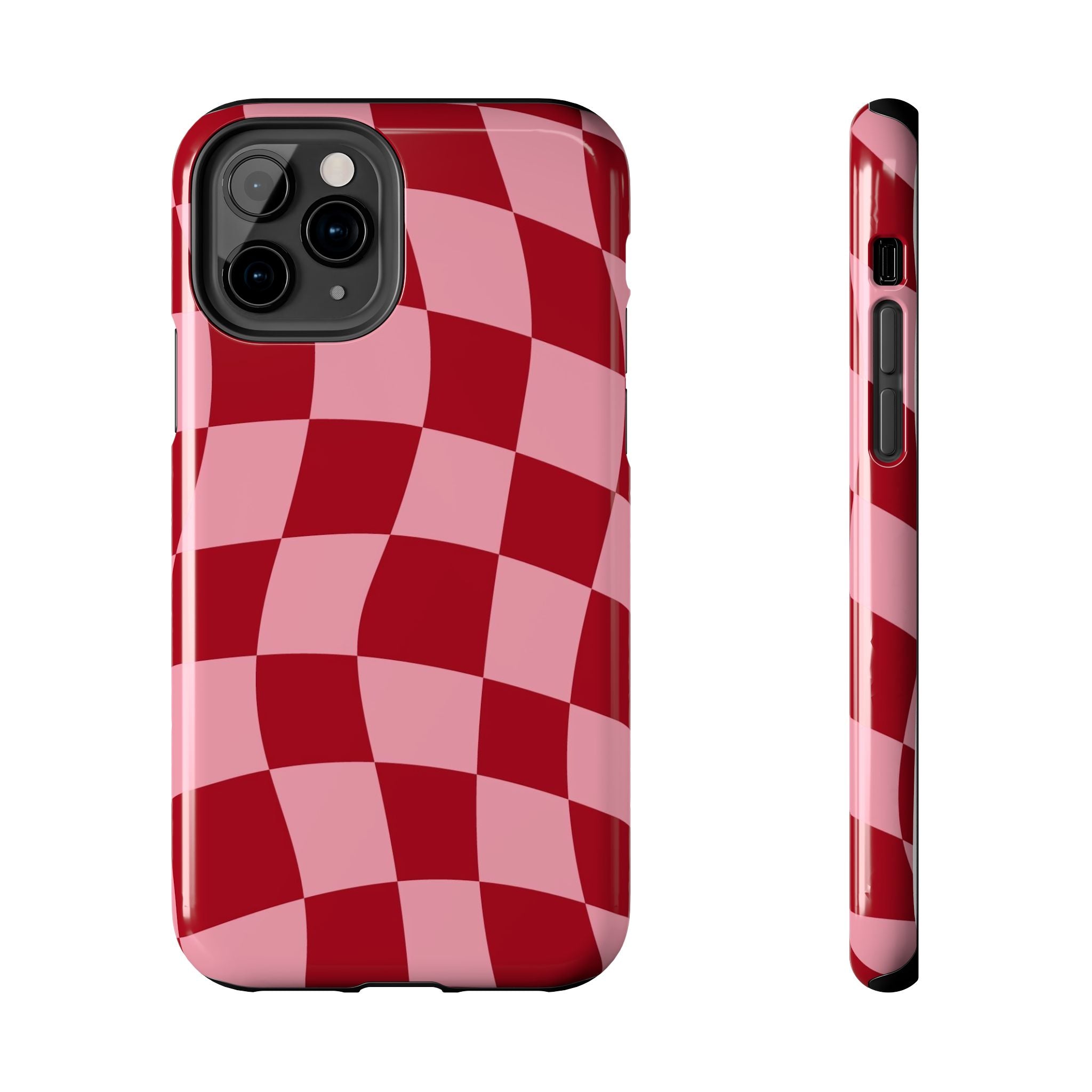 Stylish Checkered Tough Phone Case