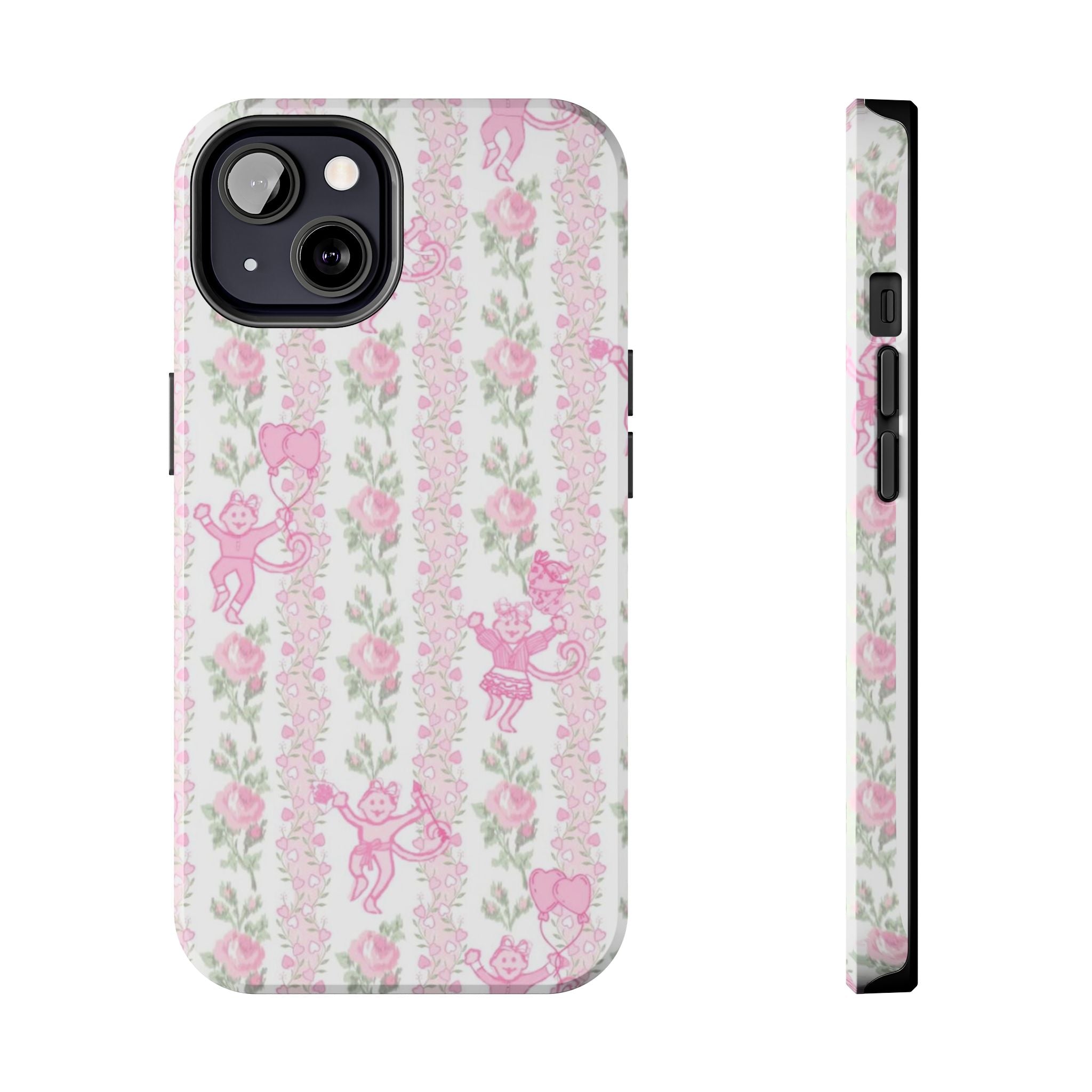 Cute Floral Phone Cases for Girls, Durable Accessories, Gift for Birthdays, Personalized Tech Protection, Stylish Cover
