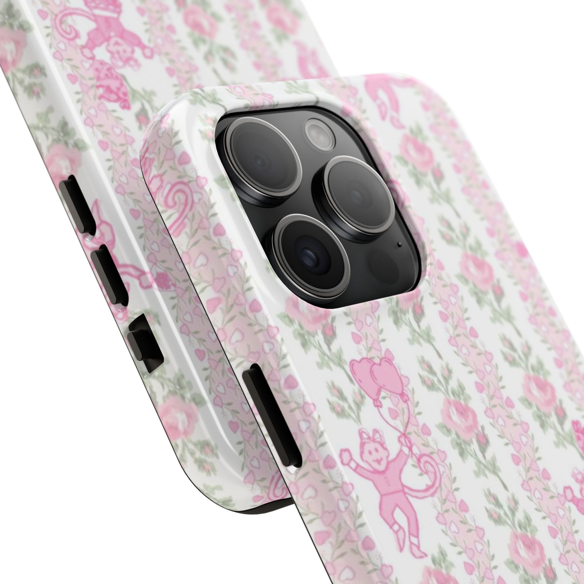 Cute Floral Phone Cases for Girls, Durable Accessories, Gift for Birthdays, Personalized Tech Protection, Stylish Cover