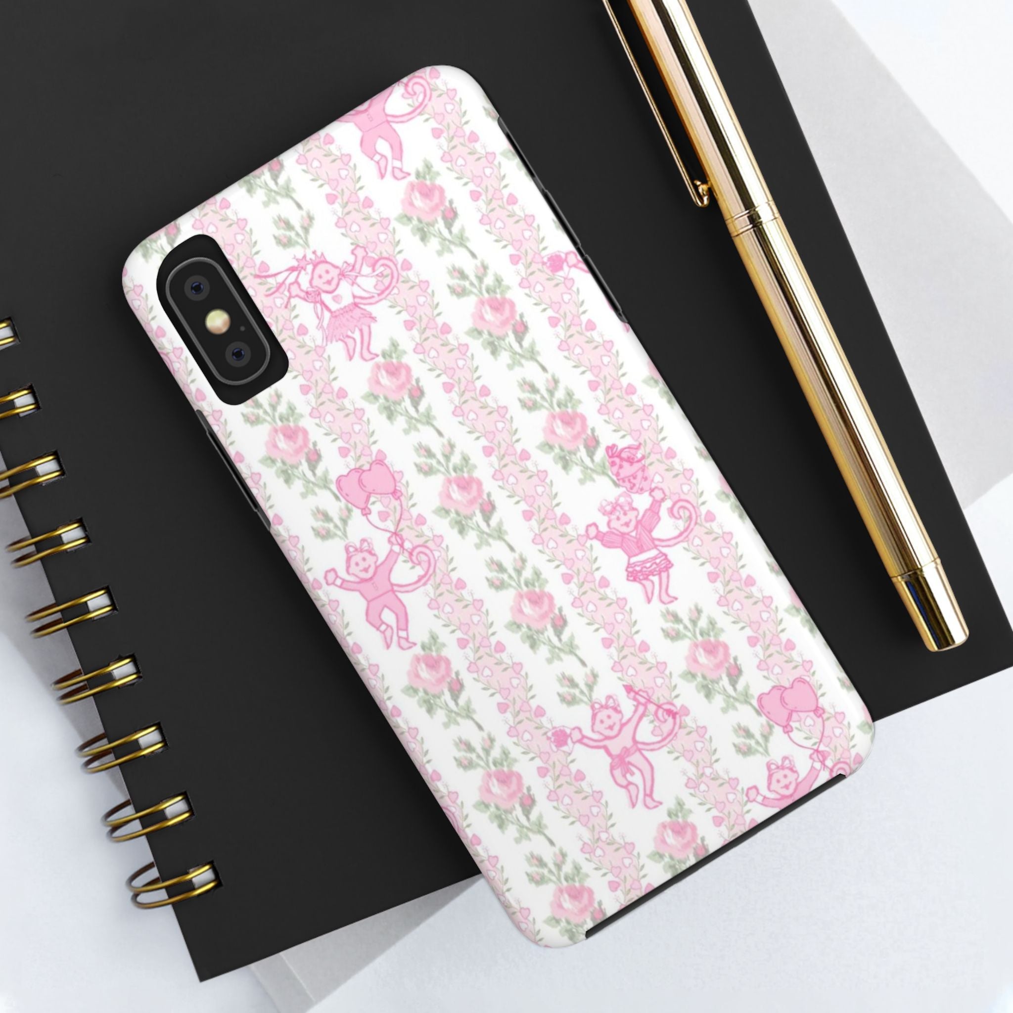 Cute Floral Phone Cases for Girls, Durable Accessories, Gift for Birthdays, Personalized Tech Protection, Stylish Cover