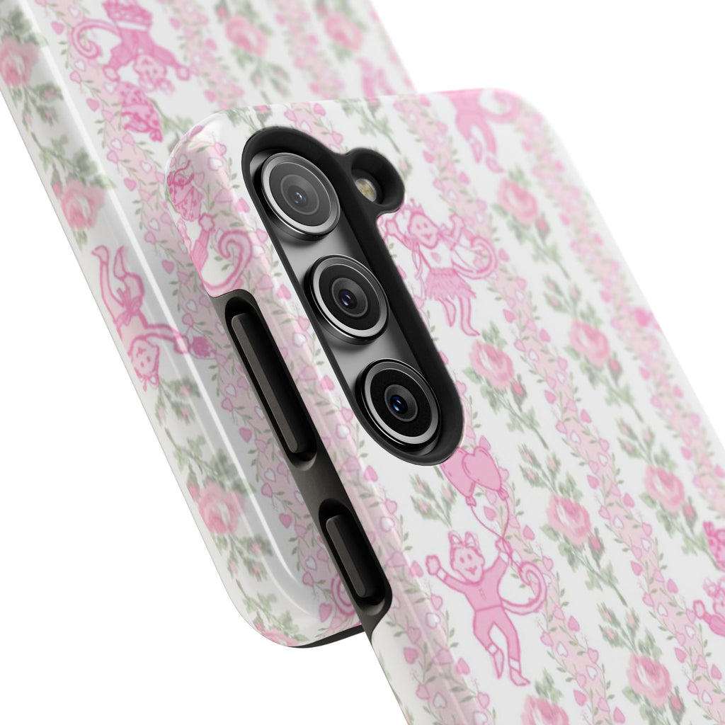 Cute Floral Phone Cases for Girls, Durable Accessories, Gift for Birthdays, Personalized Tech Protection, Stylish Cover