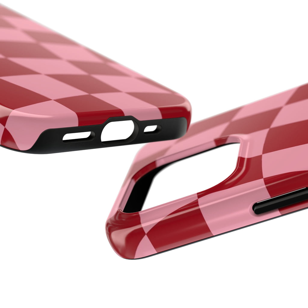 Stylish Checkered Tough Phone Case