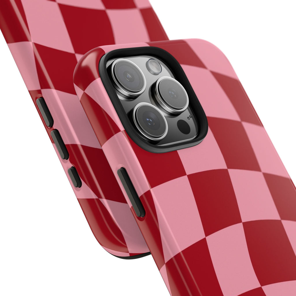 Stylish Checkered Tough Phone Case