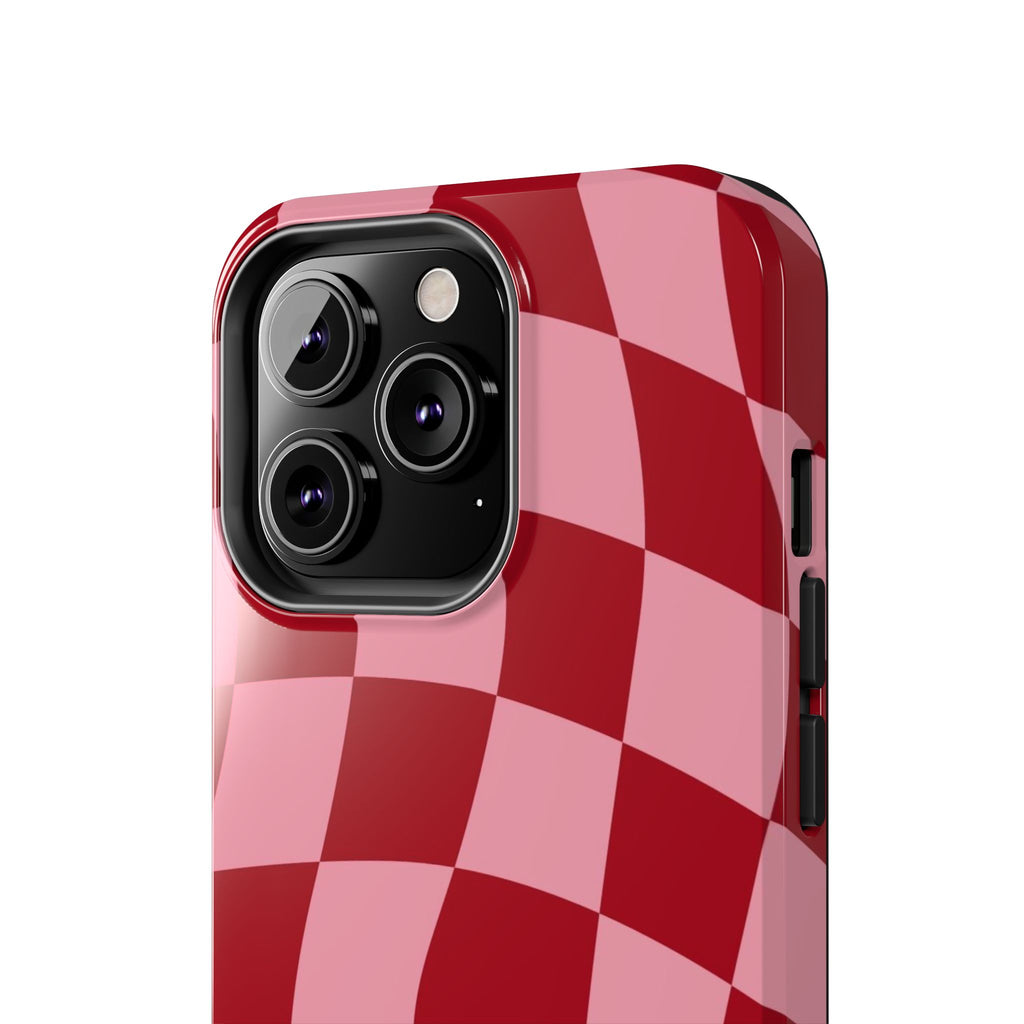 Stylish Checkered Tough Phone Case