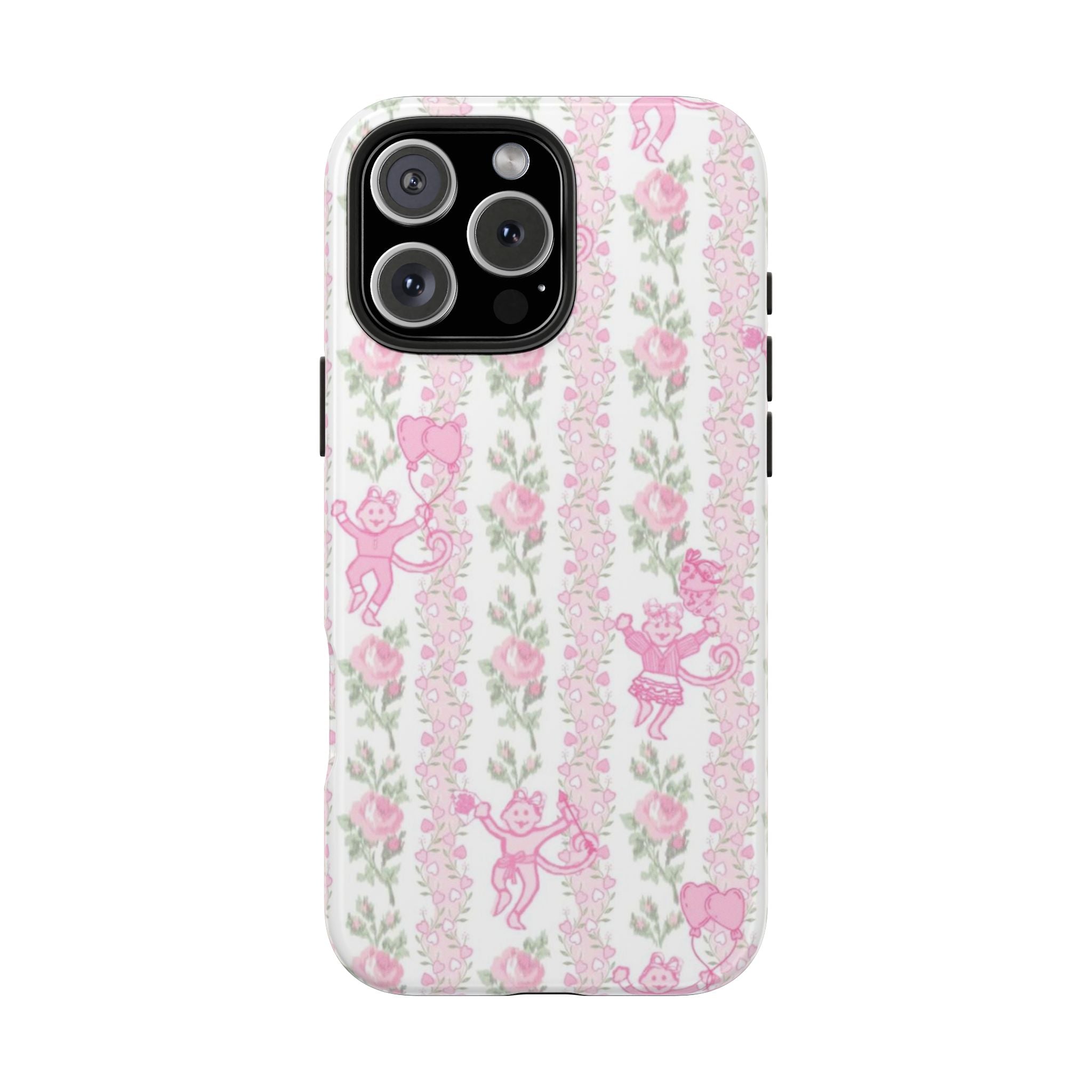 Cute Floral Phone Cases for Girls, Durable Accessories, Gift for Birthdays, Personalized Tech Protection, Stylish Cover