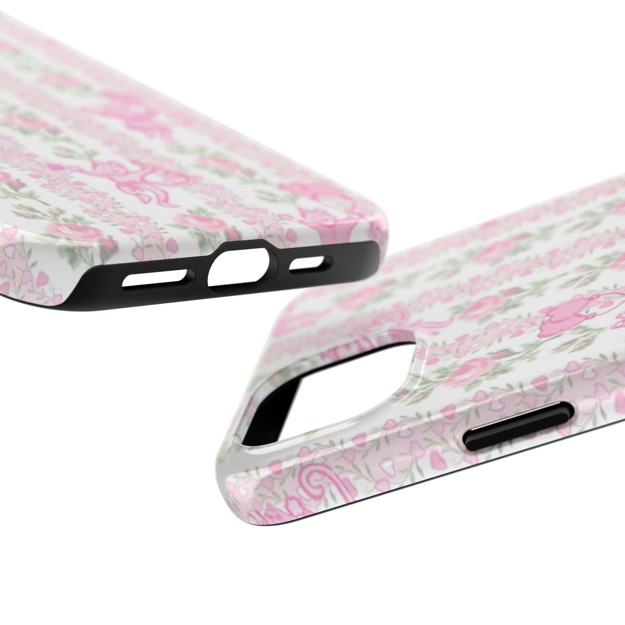 Cute Floral Phone Cases for Girls, Durable Accessories, Gift for Birthdays, Personalized Tech Protection, Stylish Cover