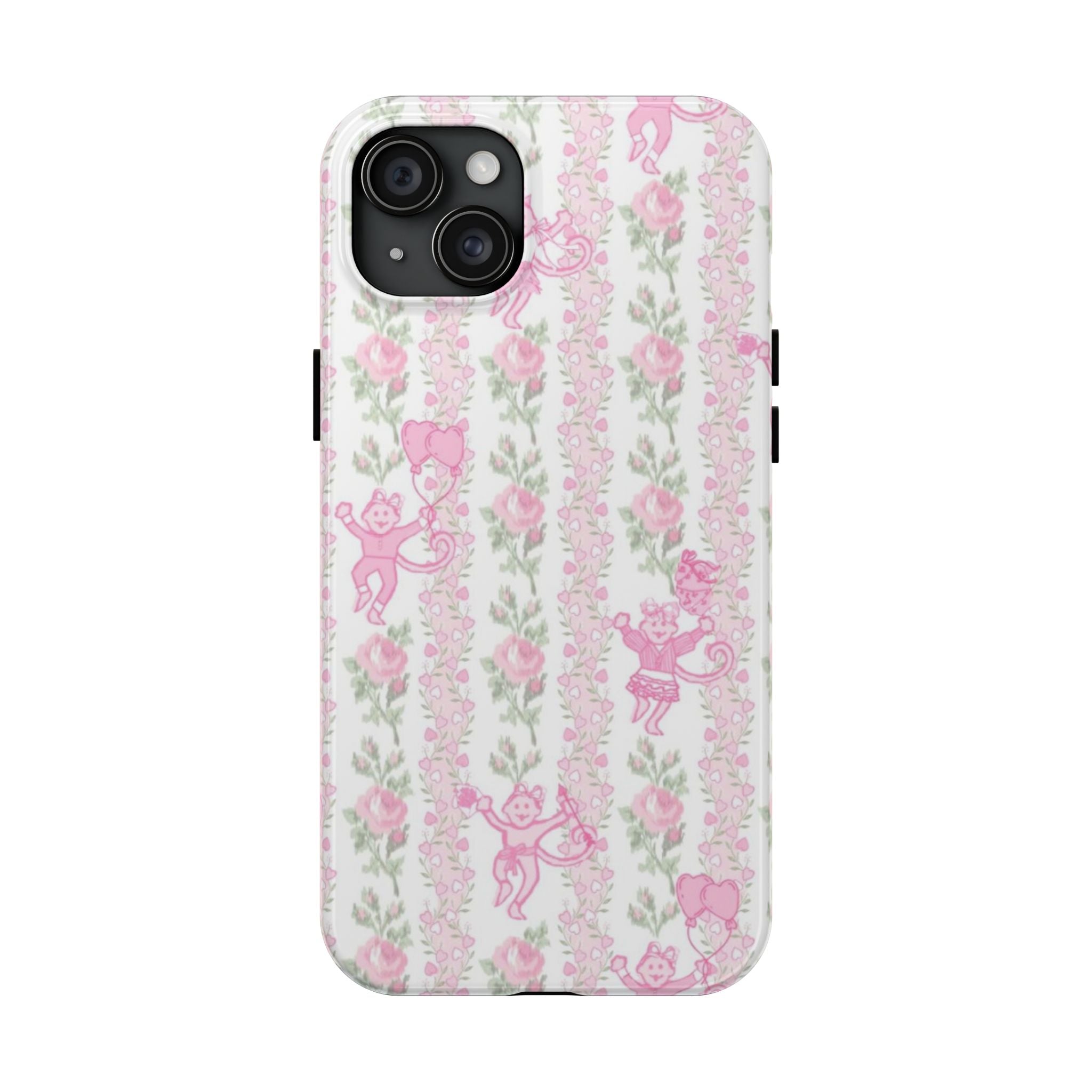 Cute Floral Phone Cases for Girls, Durable Accessories, Gift for Birthdays, Personalized Tech Protection, Stylish Cover
