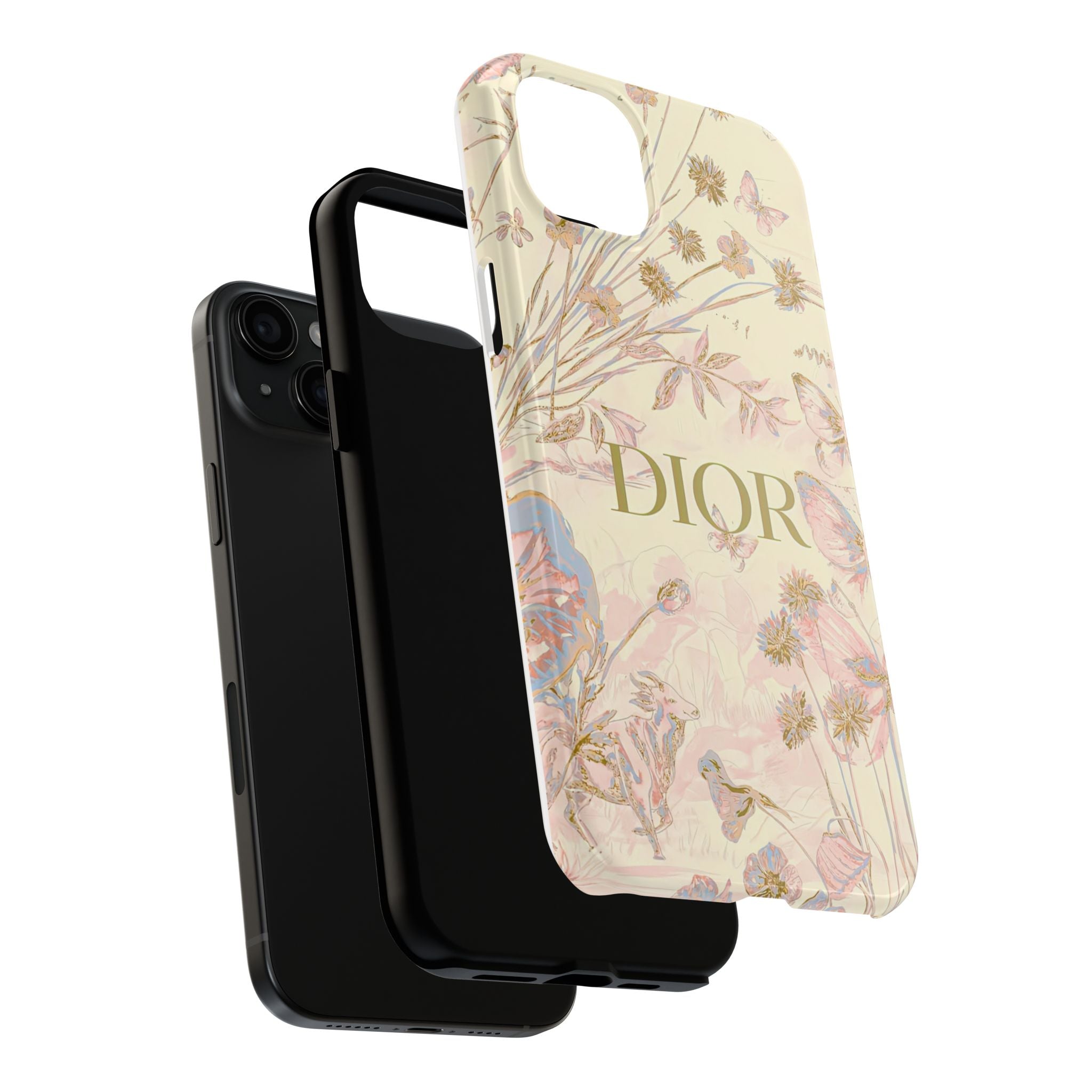 Floral Phone Case - Stylish Protection for Your Device, Ideal Gift for Fashion Lovers, Birthday, Holidays, Chic Tech Accessory