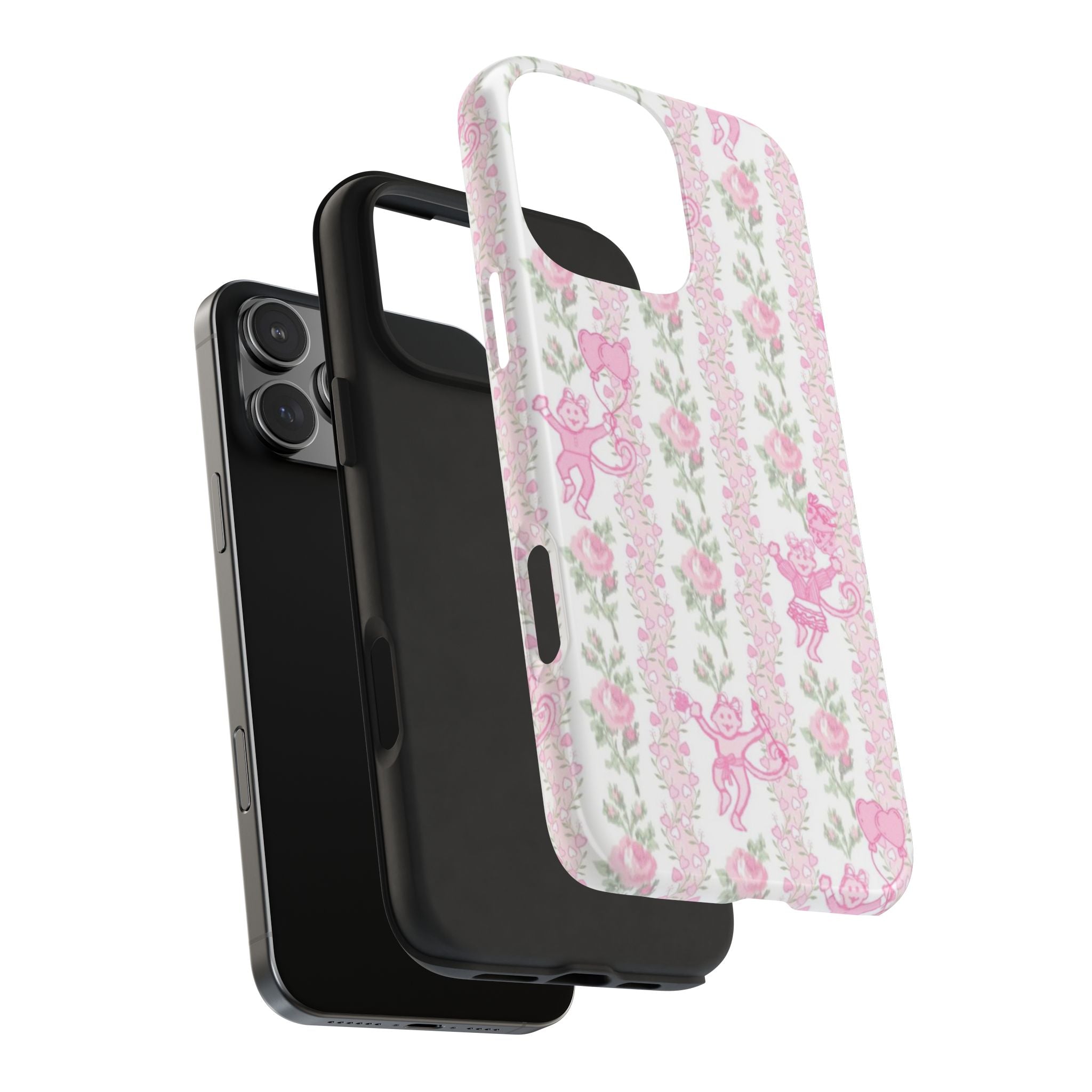 Cute Floral Phone Cases for Girls, Durable Accessories, Gift for Birthdays, Personalized Tech Protection, Stylish Cover