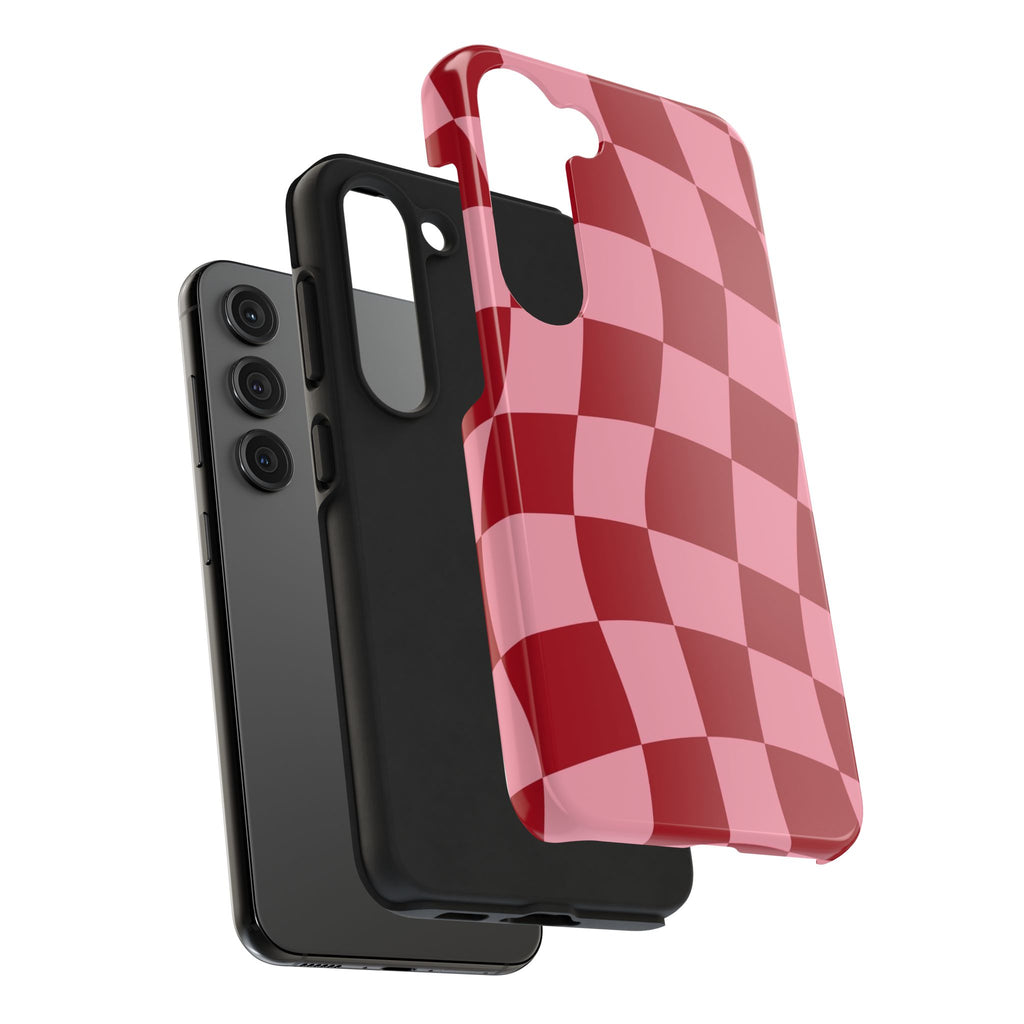 Stylish Checkered Tough Phone Case