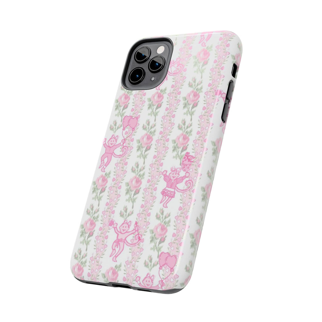 Cute Floral Phone Cases for Girls, Durable Accessories, Gift for Birthdays, Personalized Tech Protection, Stylish Cover