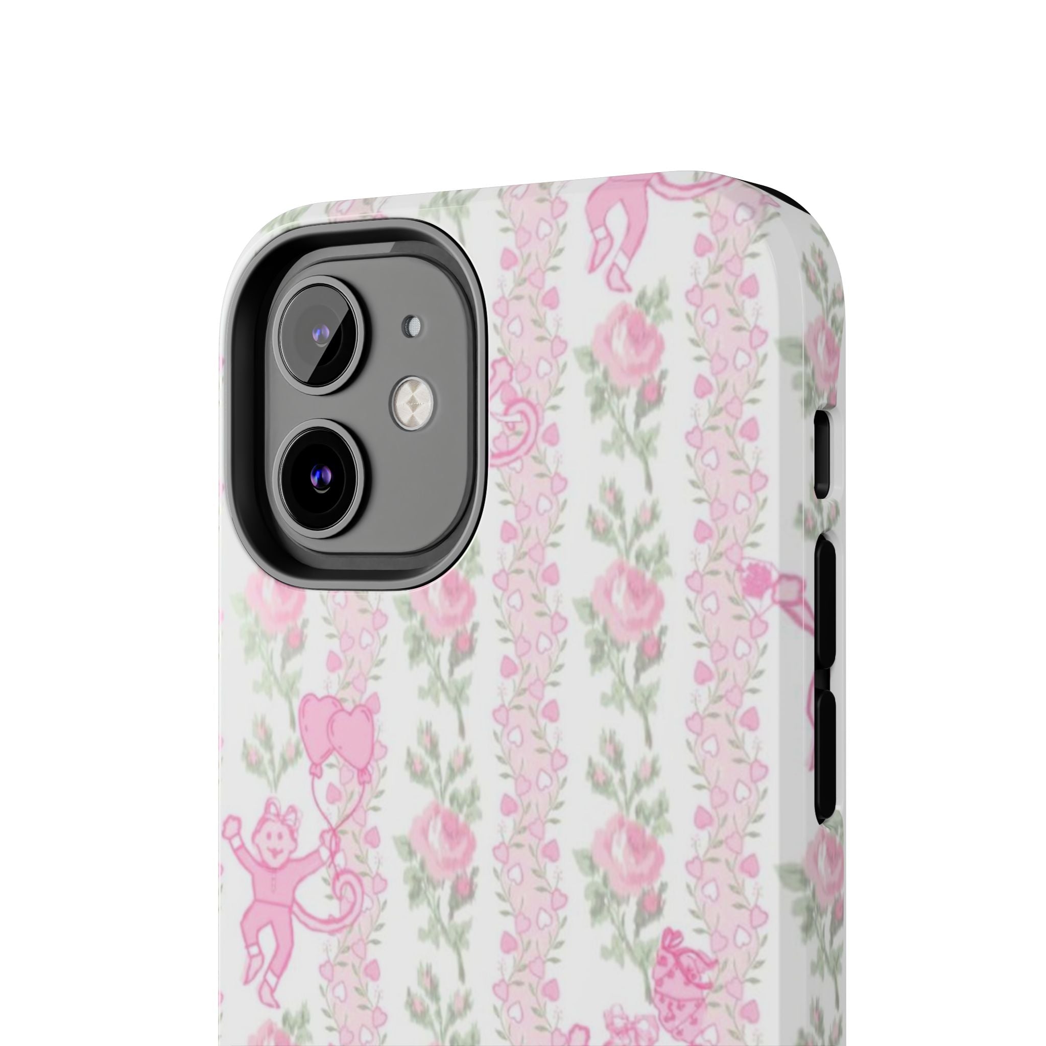 Cute Floral Phone Cases for Girls, Durable Accessories, Gift for Birthdays, Personalized Tech Protection, Stylish Cover