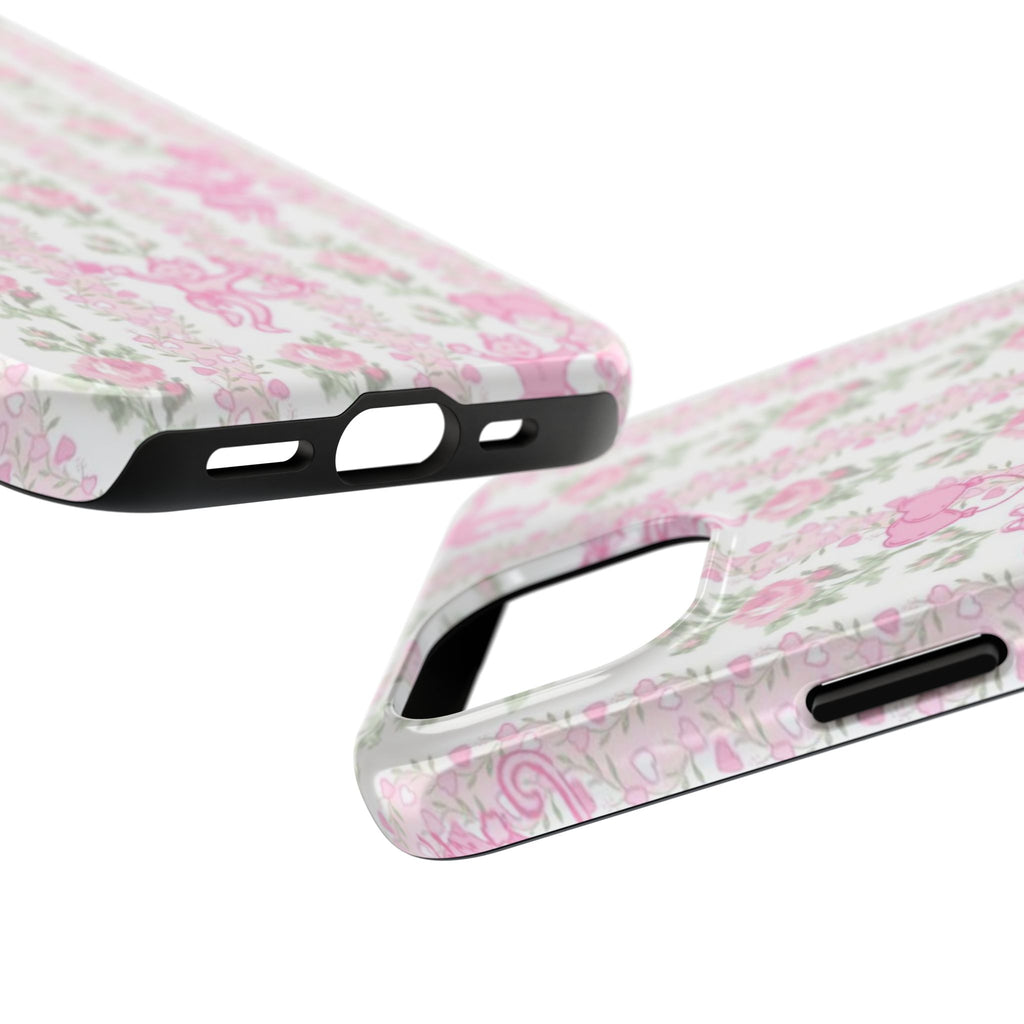Cute Floral Phone Cases for Girls, Durable Accessories, Gift for Birthdays, Personalized Tech Protection, Stylish Cover