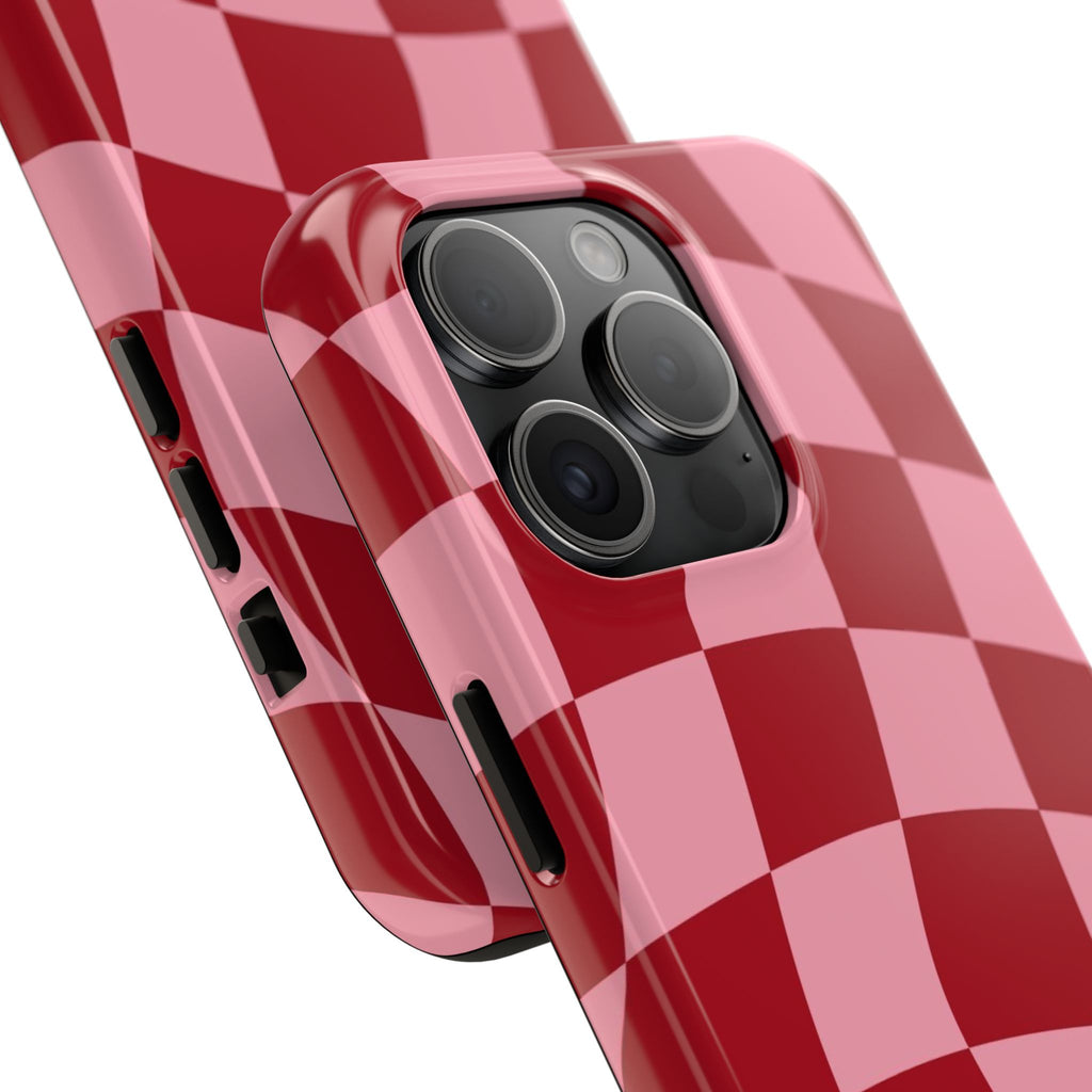 Stylish Checkered Tough Phone Case