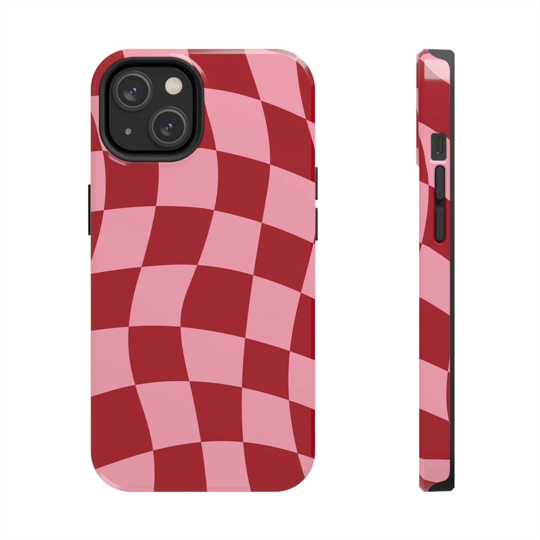 Stylish Checkered Tough Phone Case