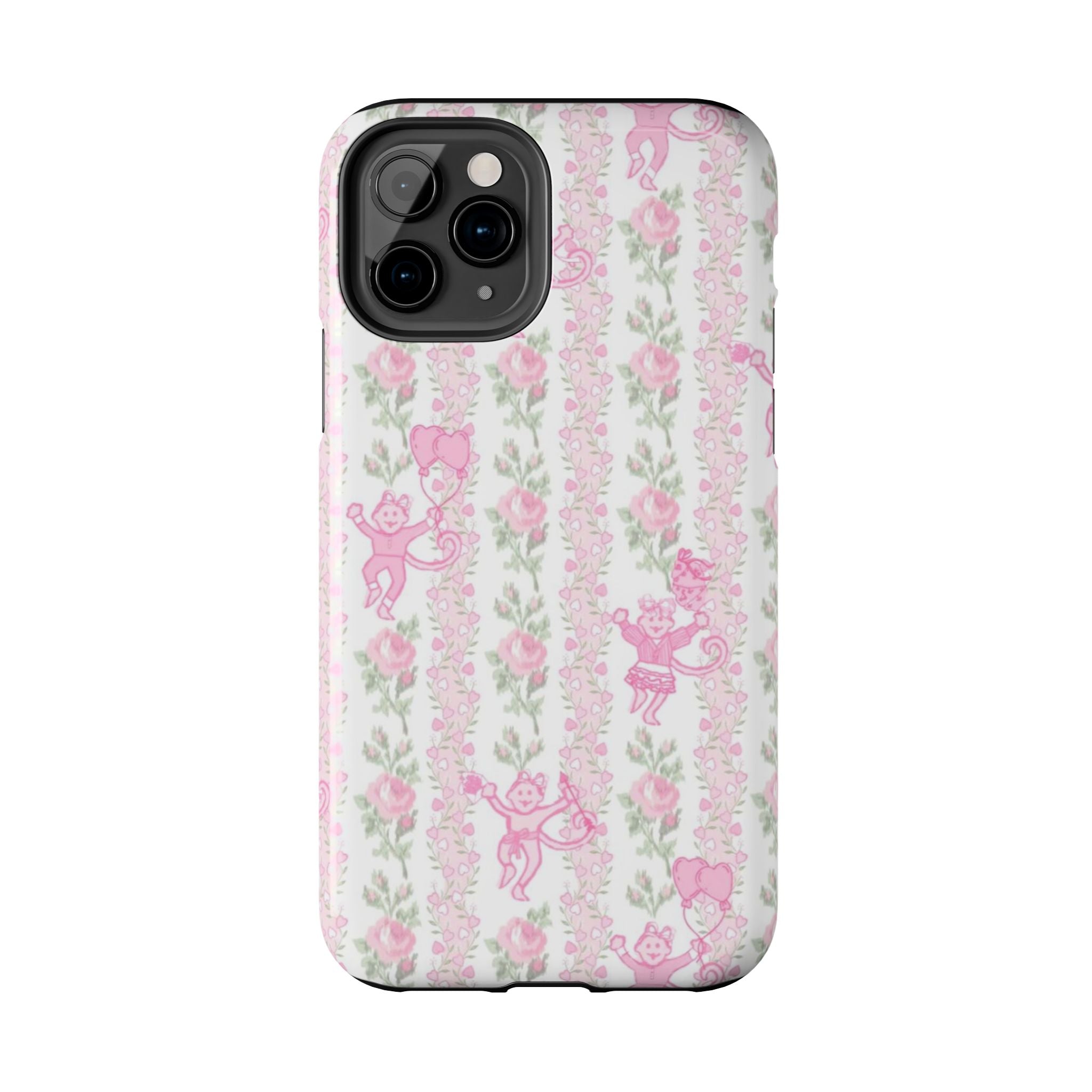 Cute Floral Phone Cases for Girls, Durable Accessories, Gift for Birthdays, Personalized Tech Protection, Stylish Cover