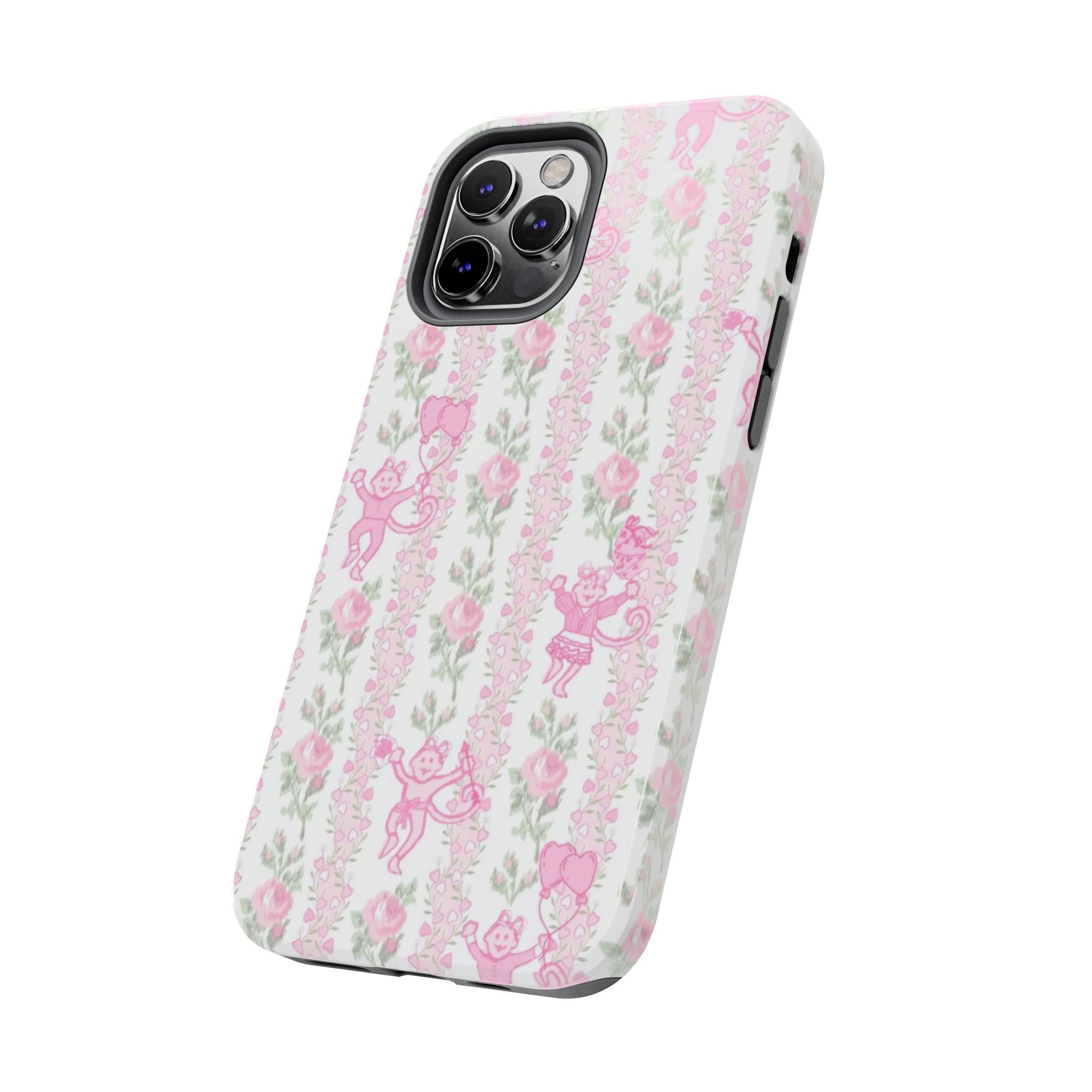 Cute Floral Phone Cases for Girls, Durable Accessories, Gift for Birthdays, Personalized Tech Protection, Stylish Cover