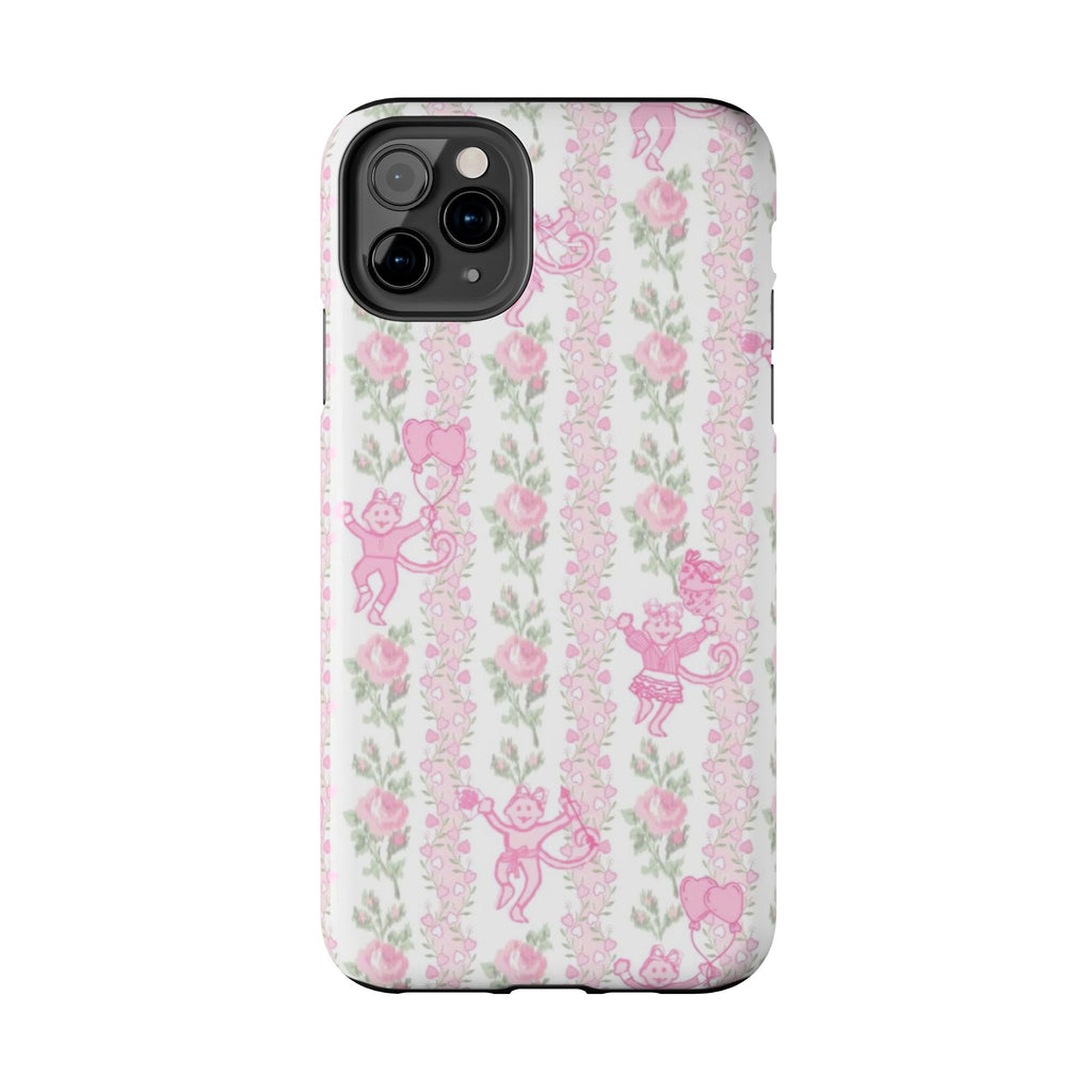 Cute Floral Phone Cases for Girls, Durable Accessories, Gift for Birthdays, Personalized Tech Protection, Stylish Cover