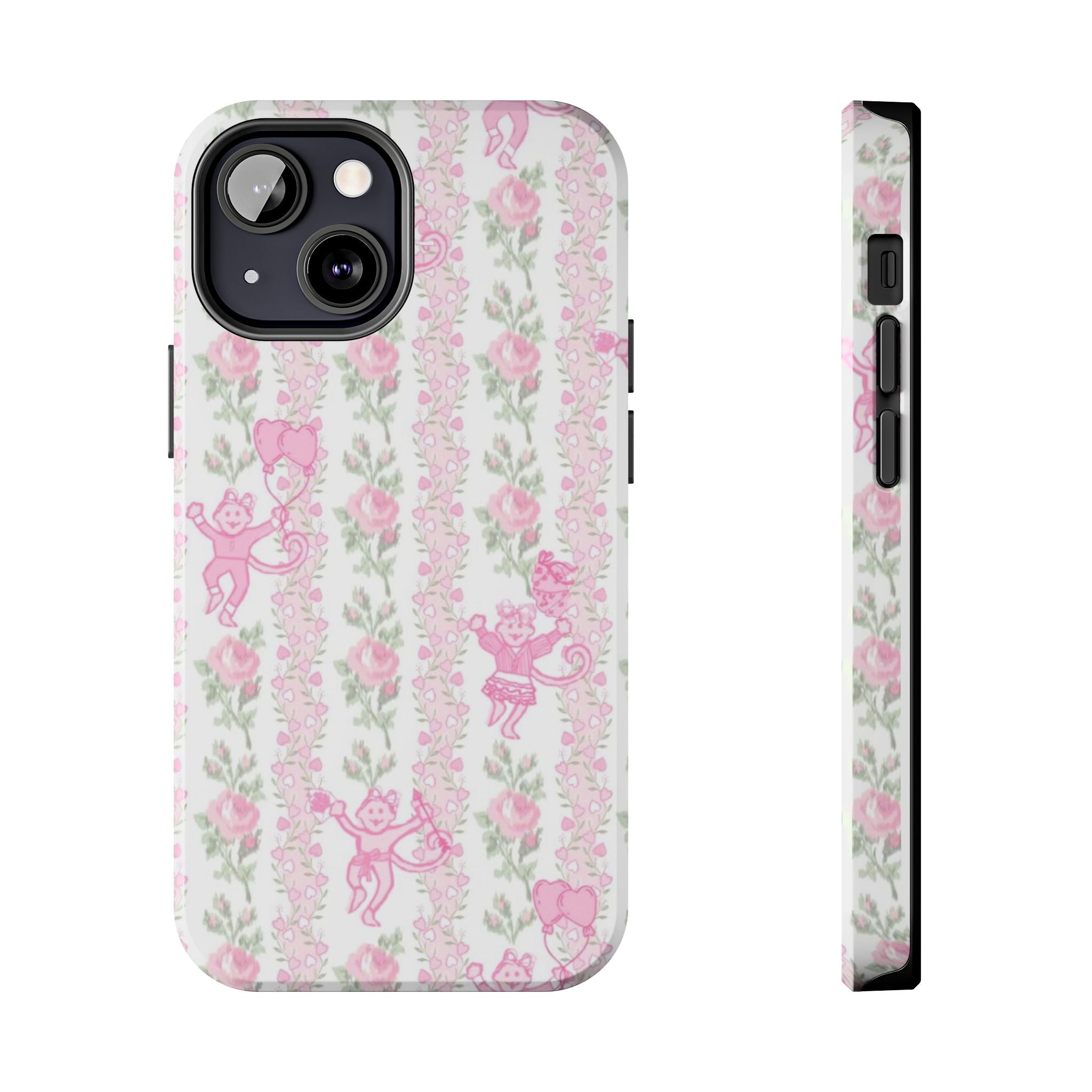 Cute Floral Phone Cases for Girls, Durable Accessories, Gift for Birthdays, Personalized Tech Protection, Stylish Cover