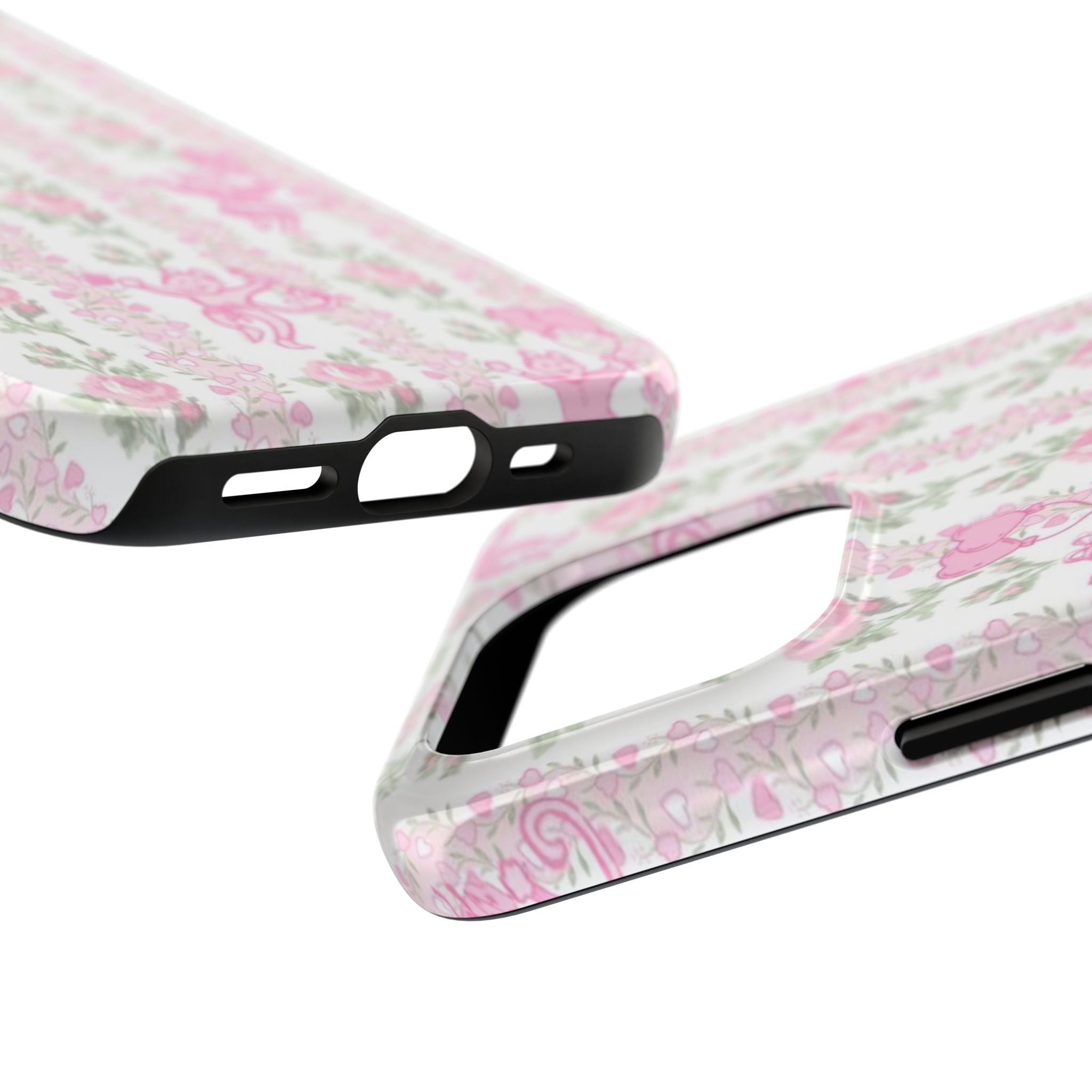 Cute Floral Phone Cases for Girls, Durable Accessories, Gift for Birthdays, Personalized Tech Protection, Stylish Cover