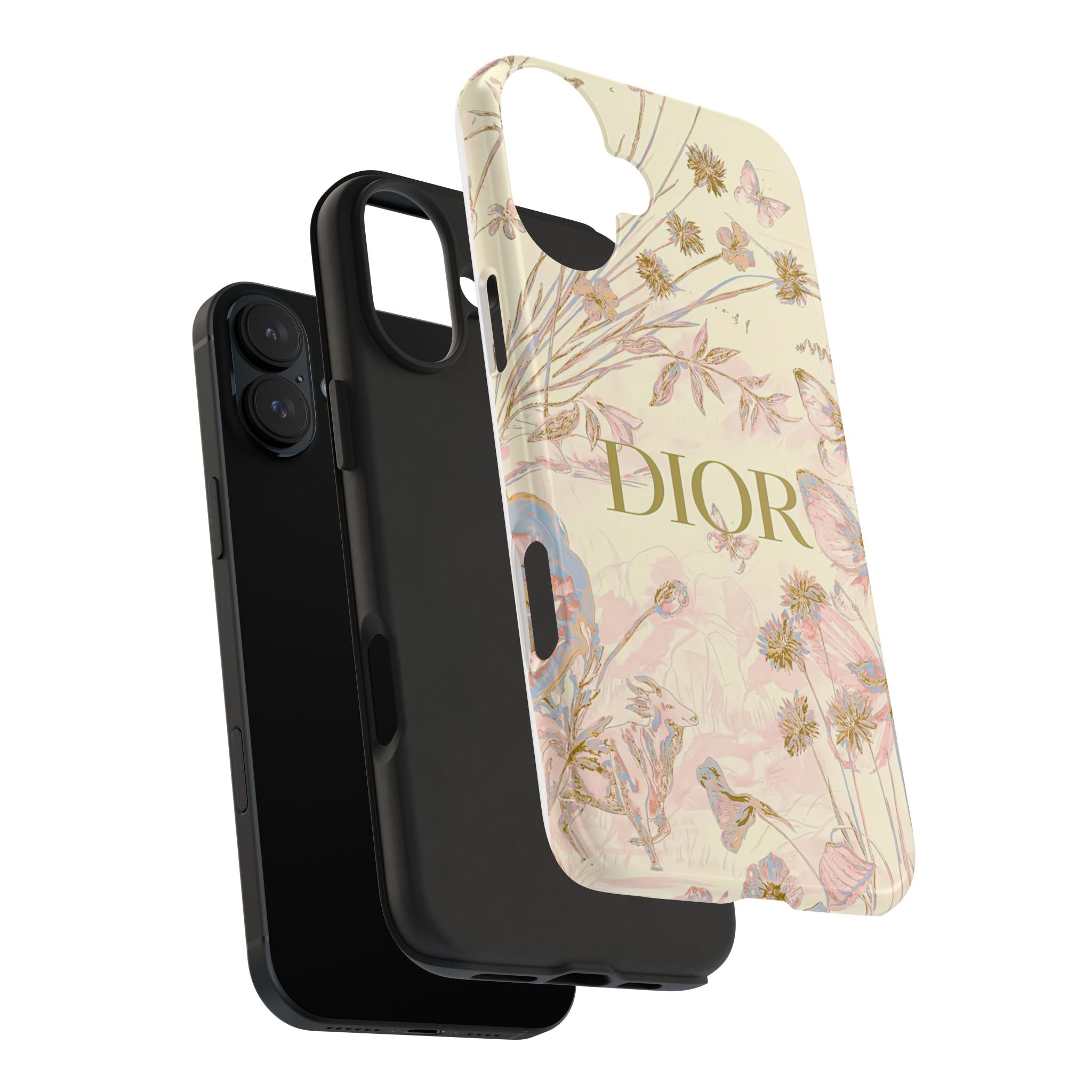Floral Phone Case - Stylish Protection for Your Device, Ideal Gift for Fashion Lovers, Birthday, Holidays, Chic Tech Accessory