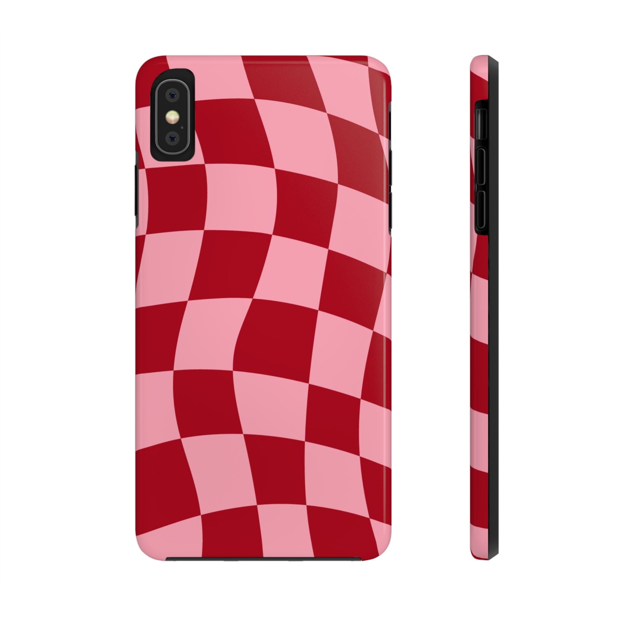 Stylish Checkered Tough Phone Case
