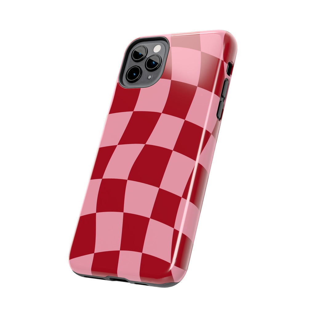 Stylish Checkered Tough Phone Case